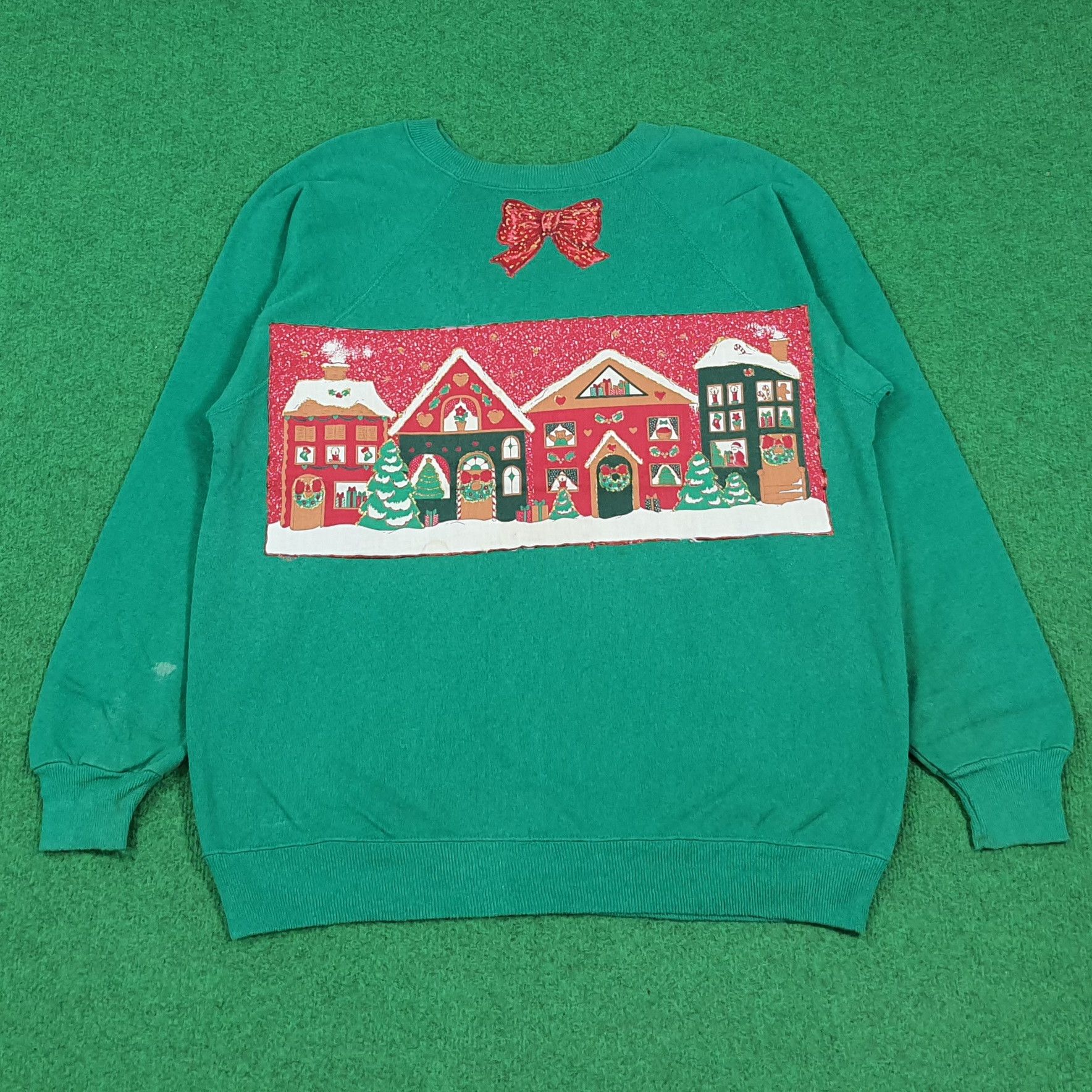 Hanes Vintage Hanes Christmas Graphic Sweatshirt C296N4 Size US L / EU 52-54 / 3 - 1 Thumbnail