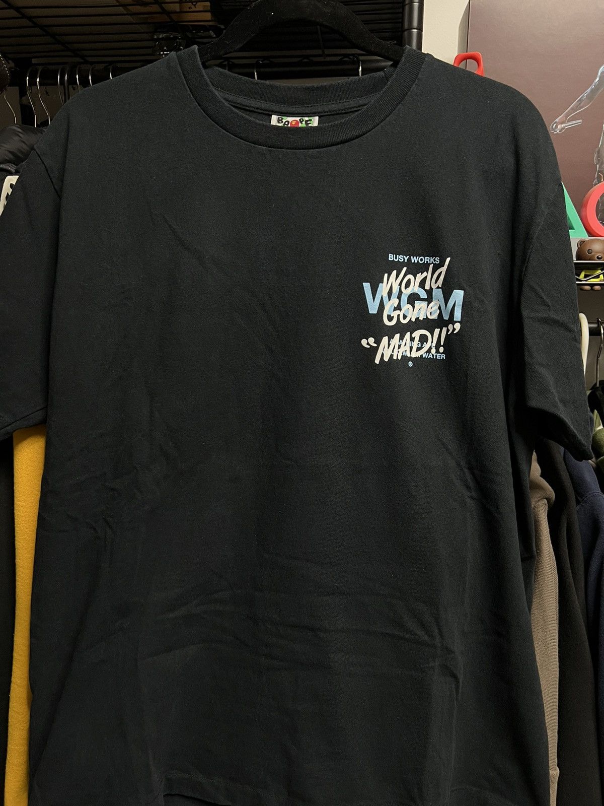 Bape Bape World Gone Mad Tee Size US L / EU 52-54 / 3 - 1 Thumbnail