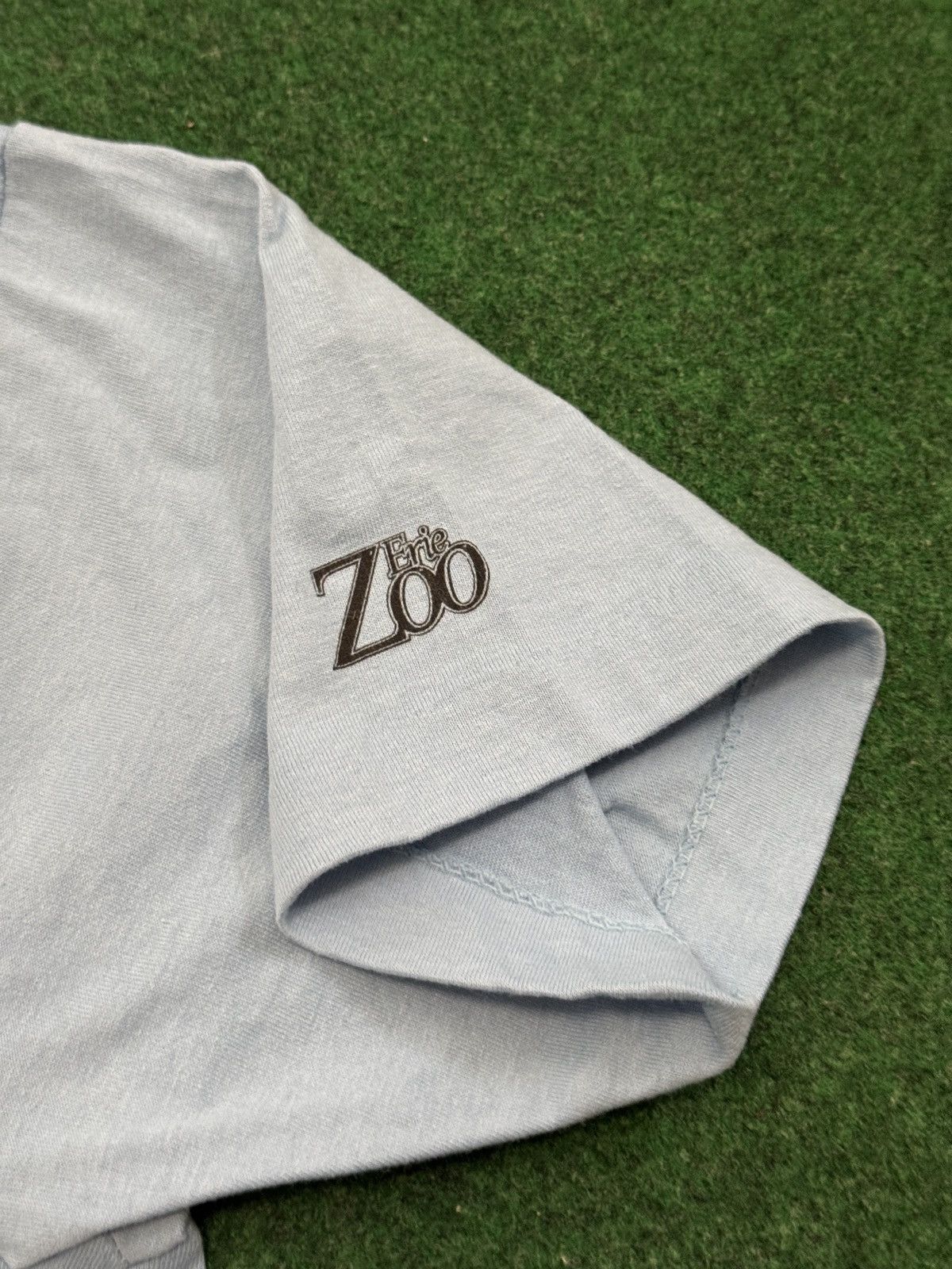 Other Vintage 90s Erie Zoo Giraffe Animal Tee Retro M/L T Shirt Size US L / EU 52-54 / 3 - 4 Thumbnail