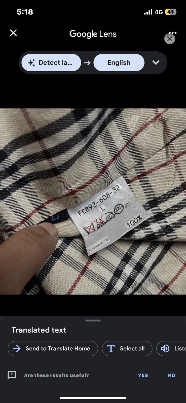 Burberry × Vintage BURBERRY LONDON BLUE LABEL NOVACHECK FULL