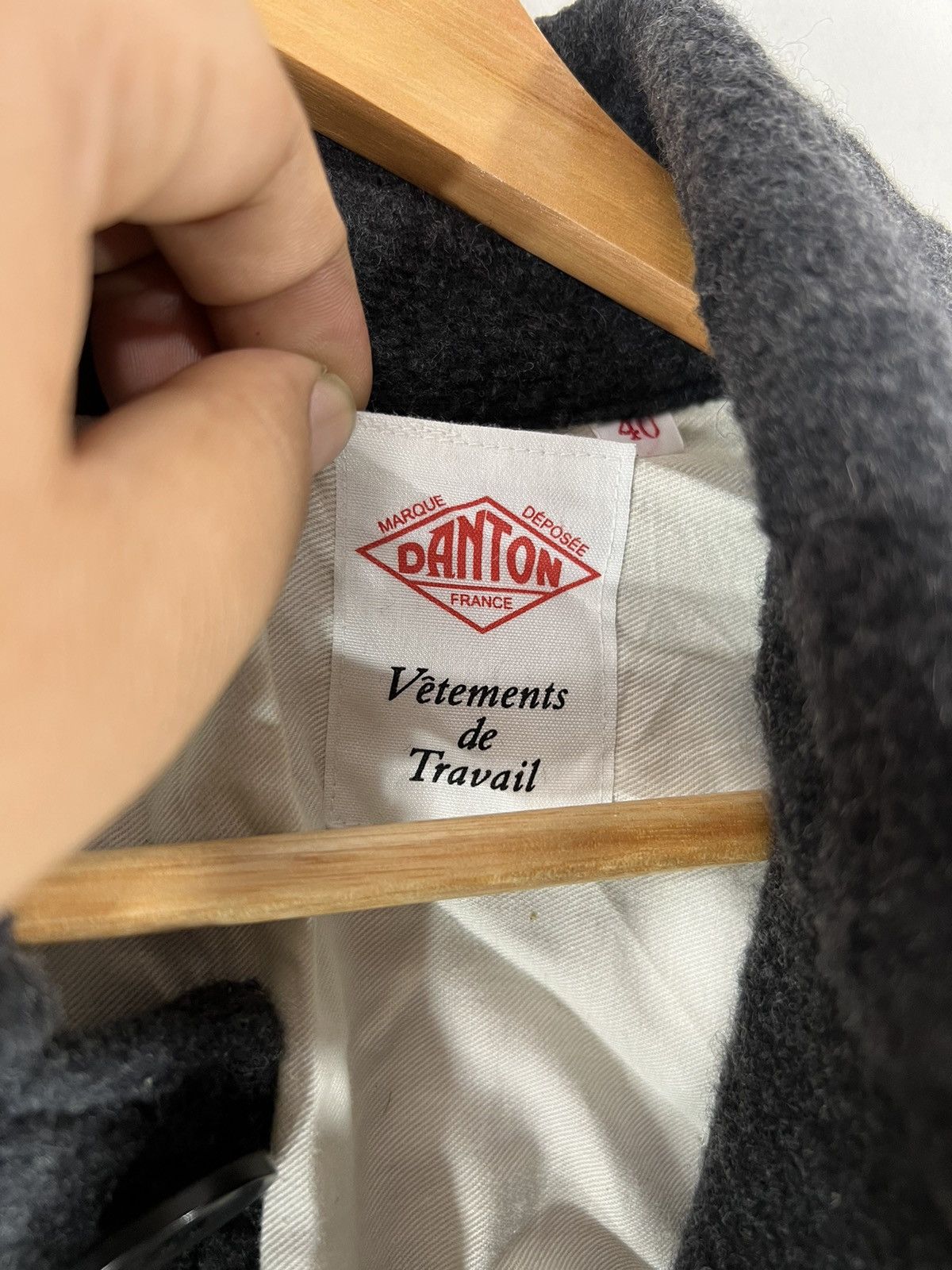 Danton × Japanese Brand × Vintage Danton Vetements Wool Jacket Rare Design Size US XXL / EU 58 / 5 - 7 Thumbnail