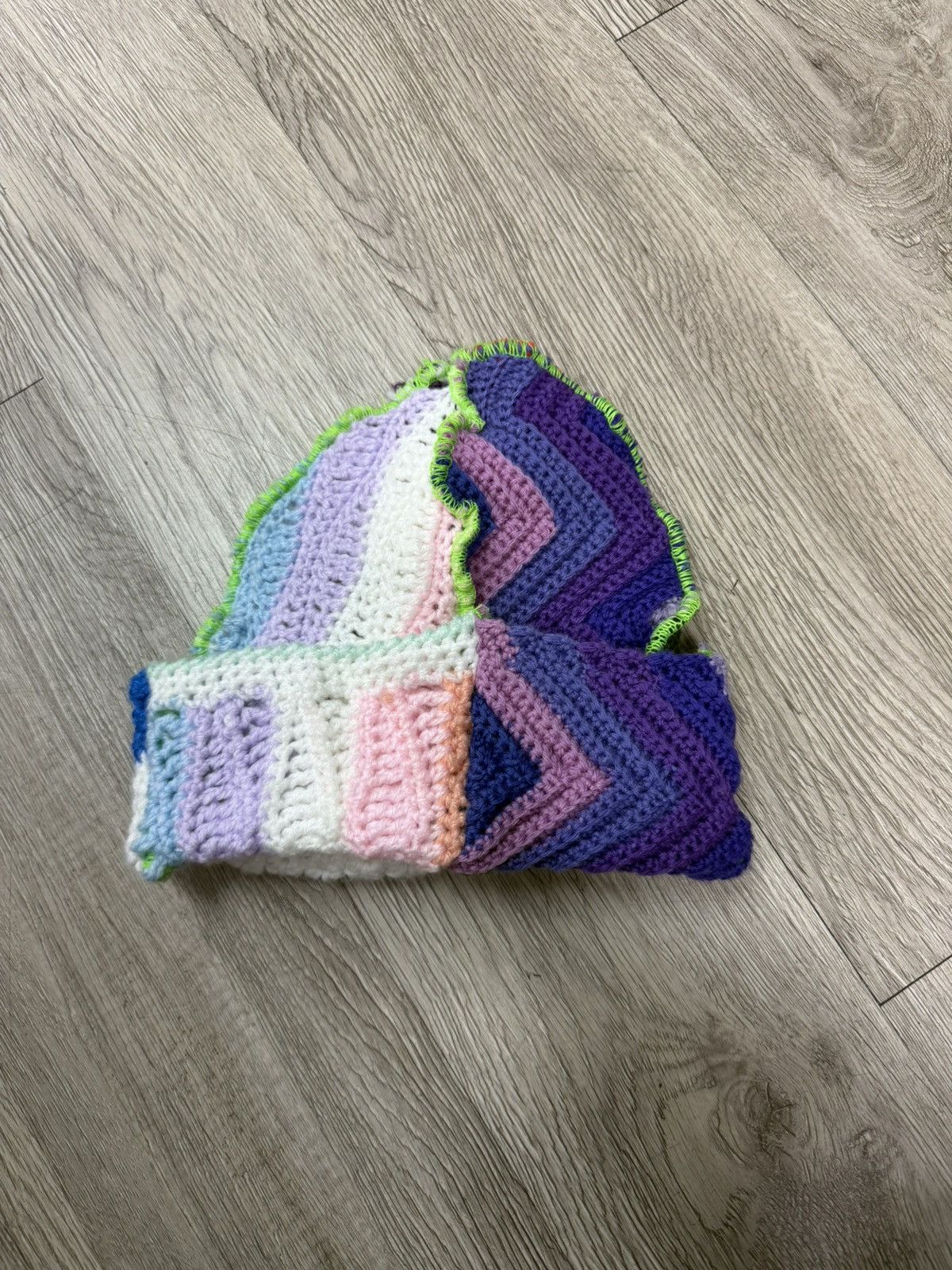 Better With Age Better With Age Multi Patchwork Beanie Size ONE SIZE - 2 Thumbnail