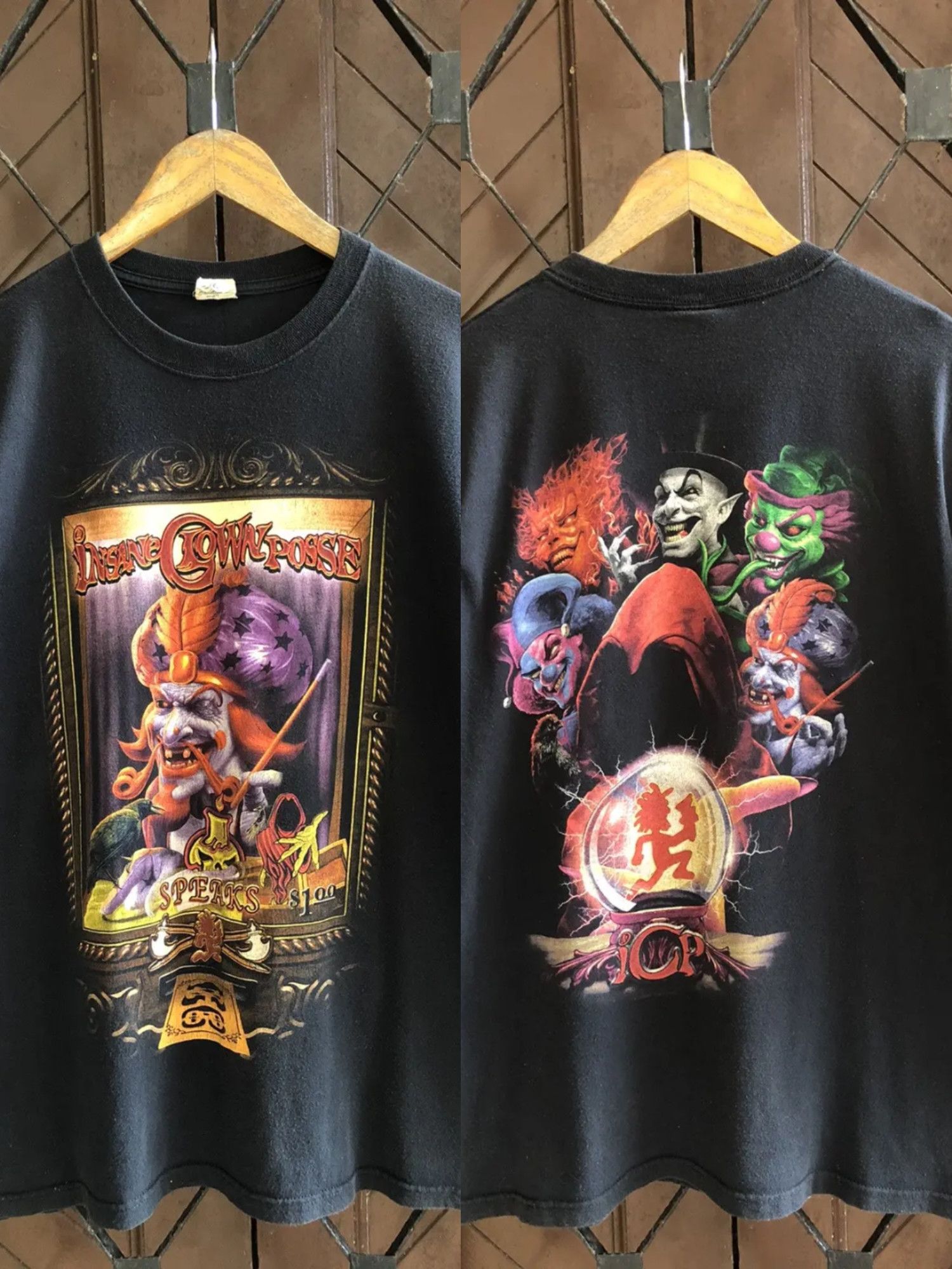 Band Tees × Rap Tees × Vintage Rare Vintage 00 Insane clown posse shaggy 2 dope hip hop duo Size US L / EU 52-54 / 3 - 1 Thumbnail