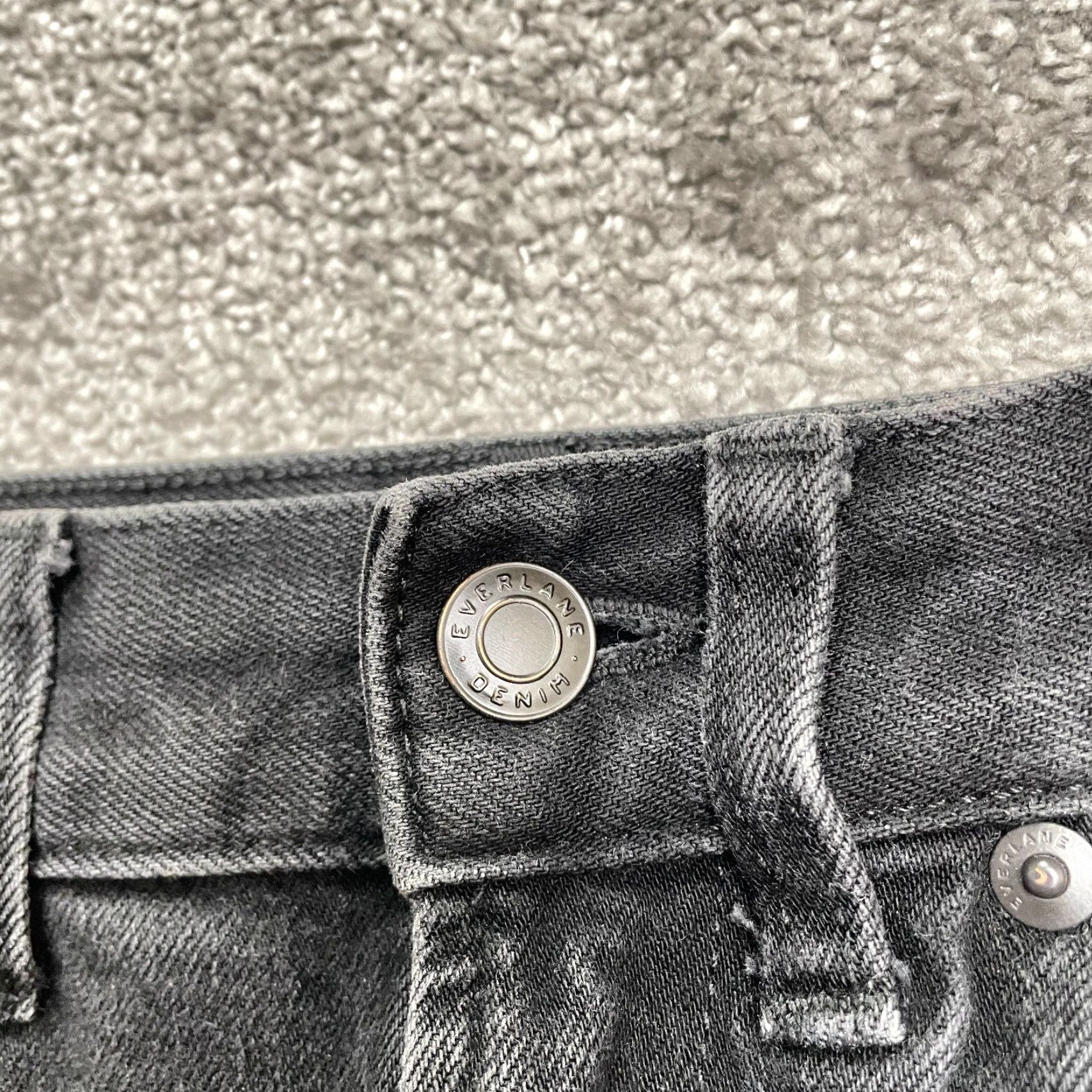 Everlane Everlane Slim Fit Denim Jeans Mens 28x27 Black Mid Rise Stretch 5-Pocket City Grunge Size US 28 / EU 44 - 3 Thumbnail