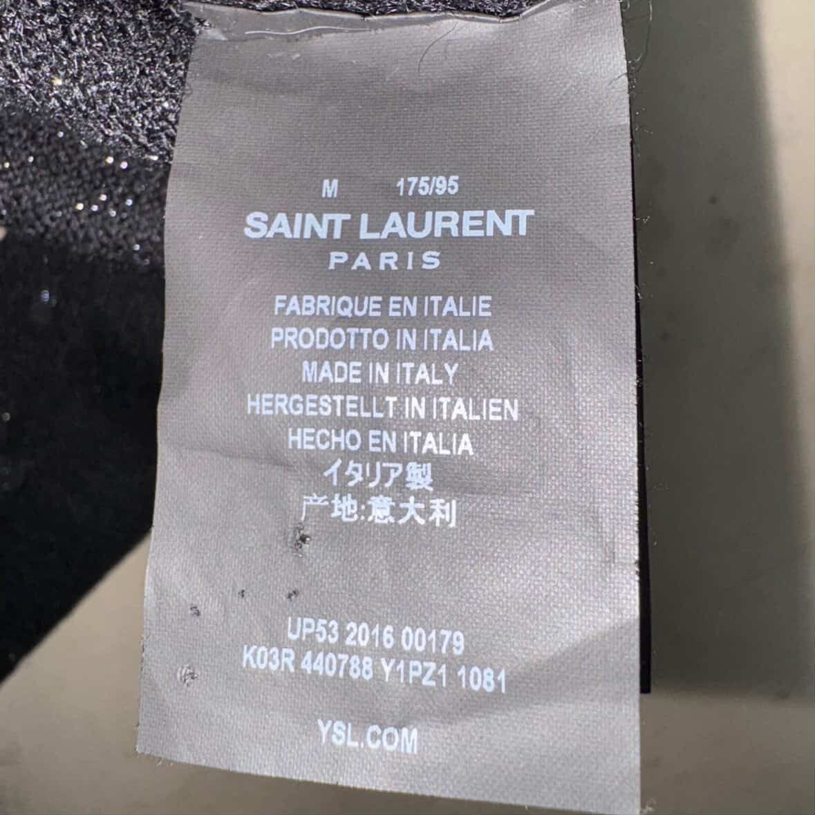 Saint Laurent Paris [M] AW16 Saint Laurent Paris Music Note Sweater Size US M / EU 48-50 / 2 - 5 Thumbnail