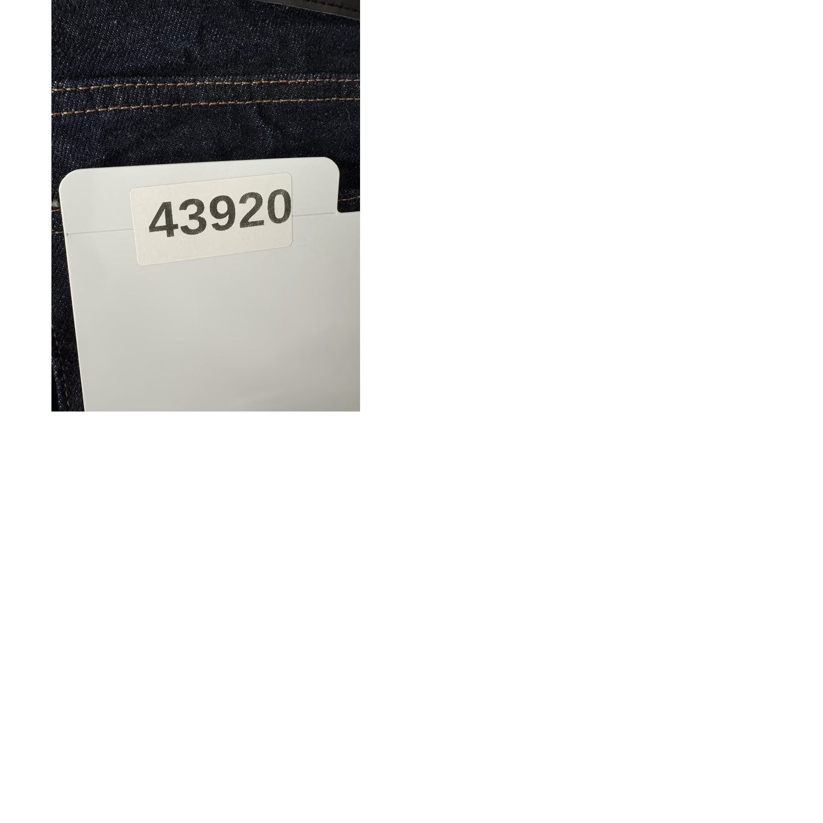 Express Express Jeans Mens 30x32 Dark Wash Blue Slim Fit Selvedge Denim Button Fly Pants Size US 30 / EU 46 - 10 Thumbnail