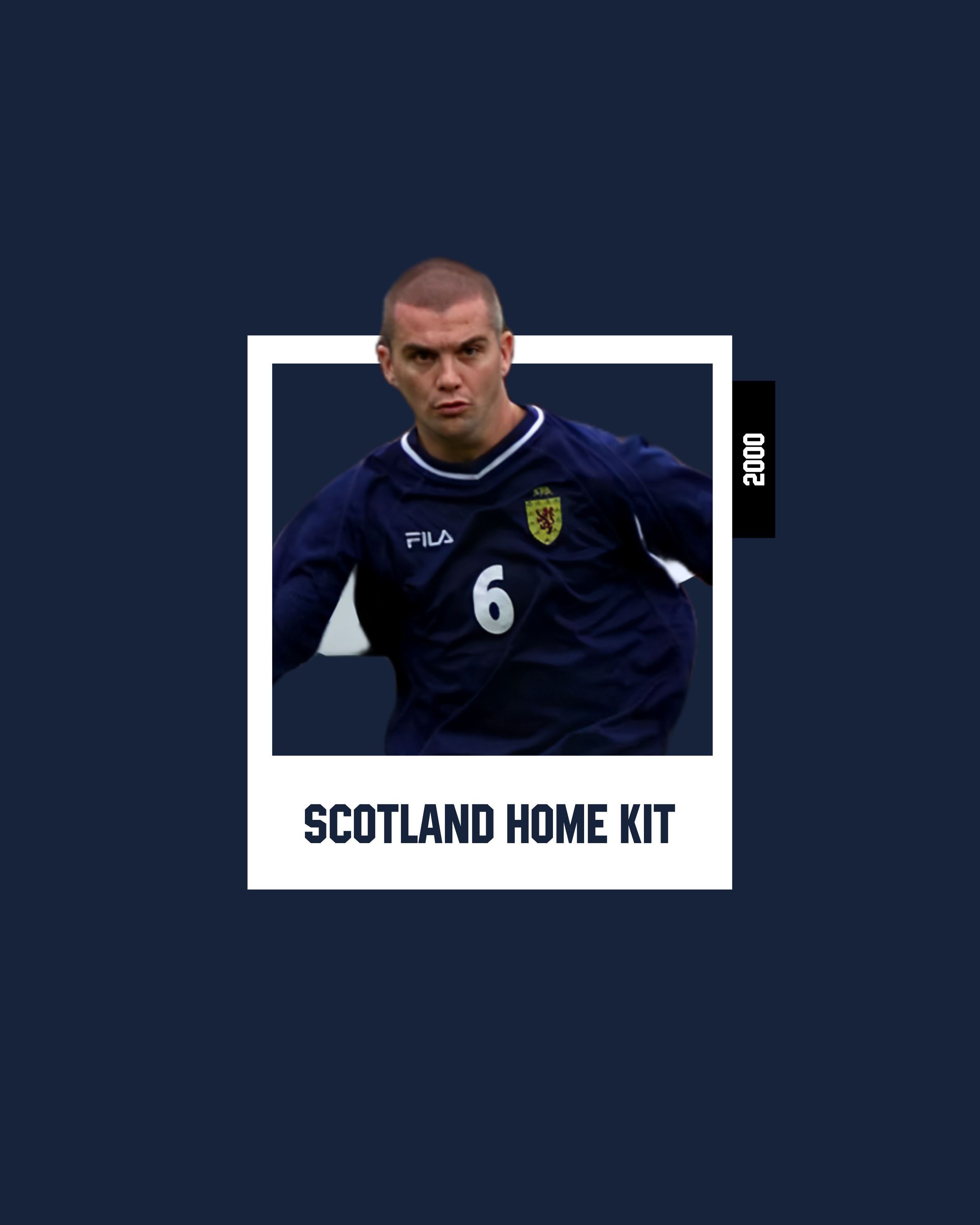 Fila Scotland Home Kit 2000 Size US L / EU 52-54 / 3 - 9 Thumbnail