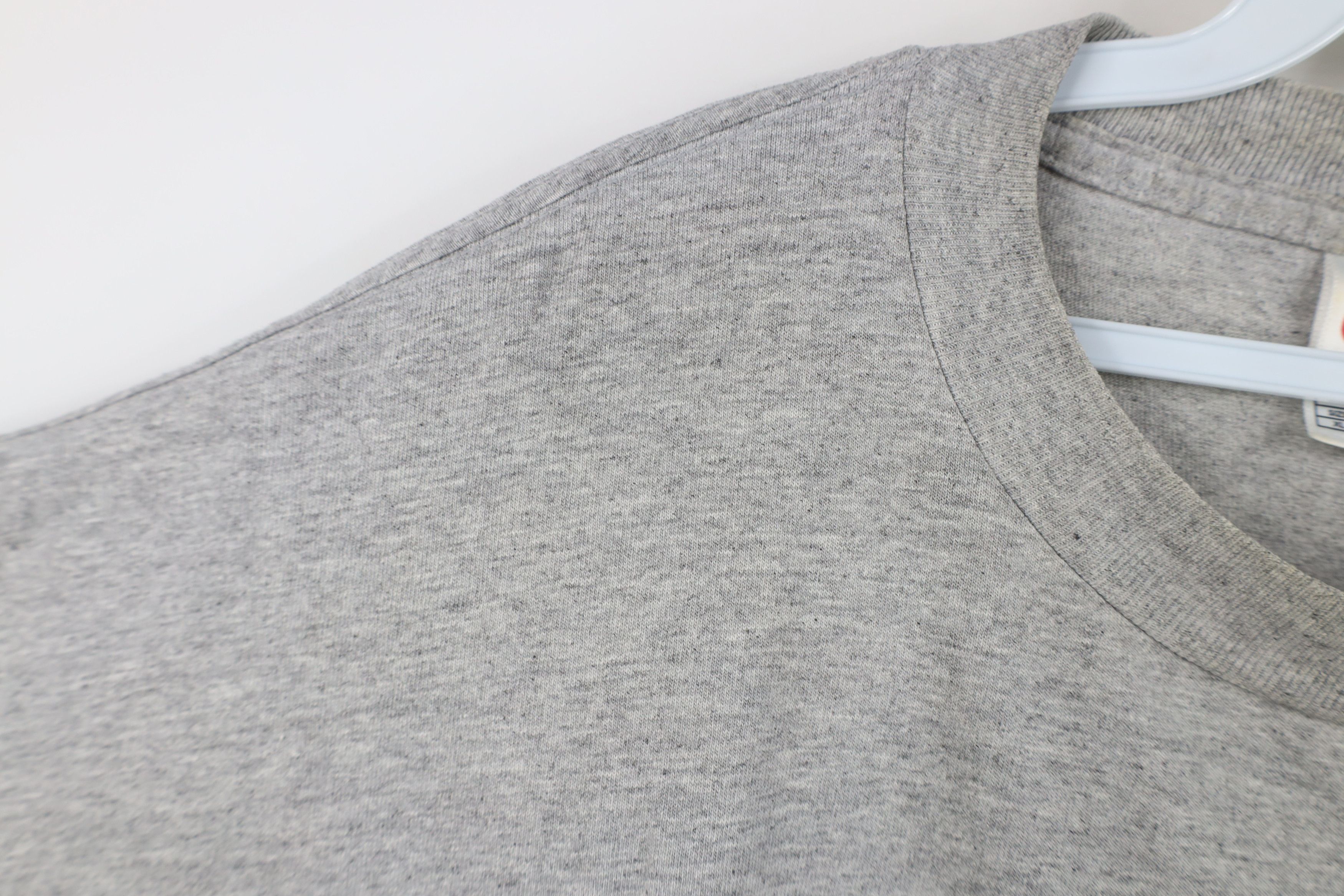 Nike Vintage 90s Nike Scott Mini Swoosh T-Shirt Heather Gray Size US XL / EU 56 / 4 - 6 Thumbnail
