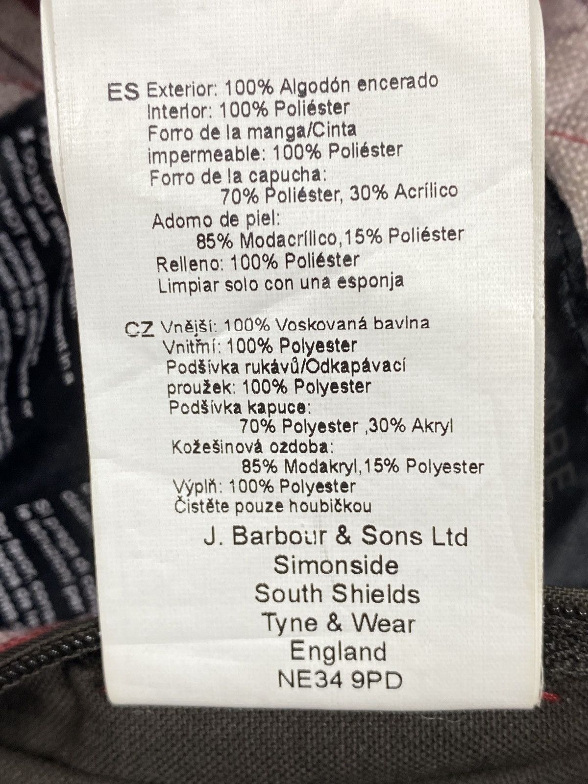 Barbour Barbour Brighton Union Jack Waxed Parka Fur Hood Size M / US 6-8 / IT 42-44 - 25 Thumbnail