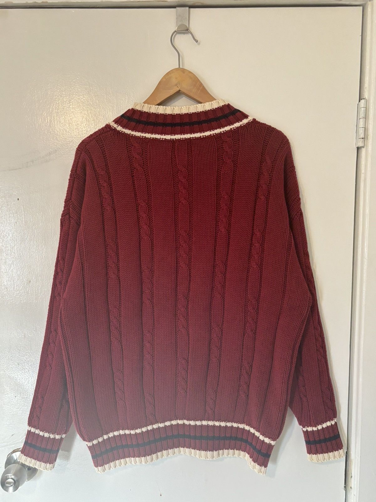 Gap VINTAGE GAP Cable Knit Sweater XL (FITS LIKE LARGE) Size US L / EU 52-54 / 3 - 2 Thumbnail