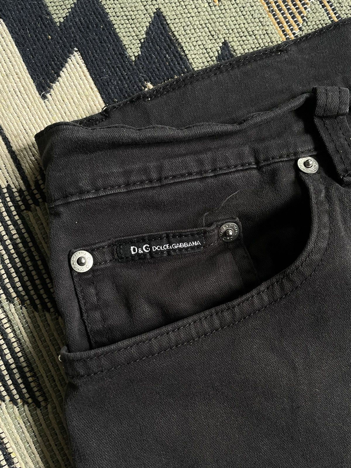 Vintage Vintage Dolce & Gabbana Denim Pants Size US 36 / EU 52 - 8 Thumbnail