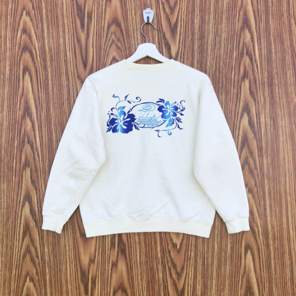 Vintage Vintage Piko Hawaiian Surf Longboard Wear Sweatshirt Size L / US 10 / IT 46 - 1 Thumbnail