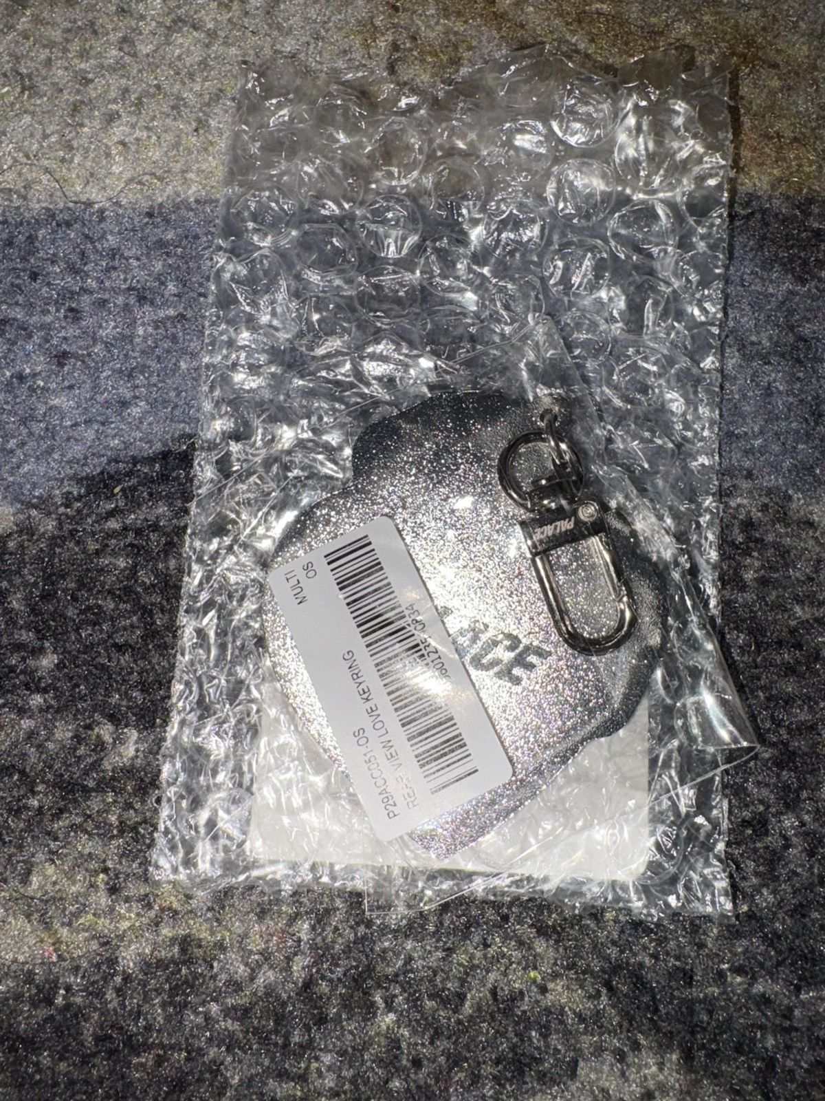 Palace Palace Rearview Love Keychain | Grailed