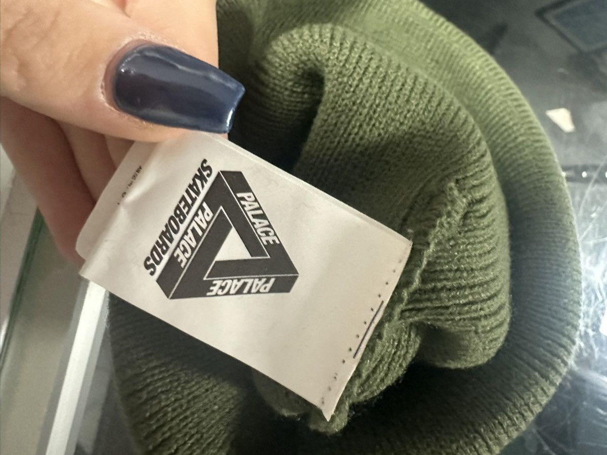 Palace Palace Logo Beanie (Green) Size ONE SIZE - 3 Thumbnail