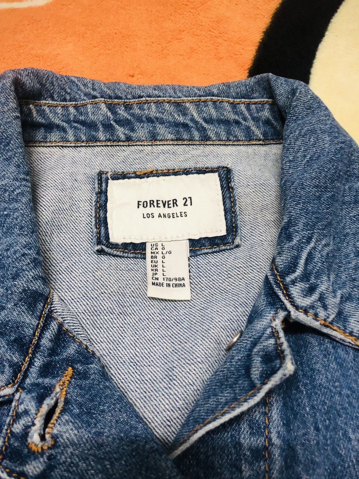 Forever 21 Forever 21 denim jacket Size M / US 6-8 / IT 42-44 - 4 Thumbnail