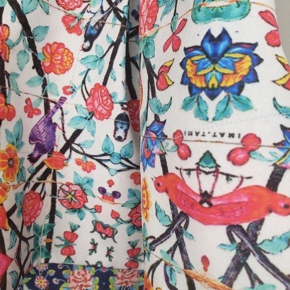 Other Miahatami 3-Tiered Vibrant Skirt NWT Designer Size 28" / US 6 / IT 42 - 5 Thumbnail
