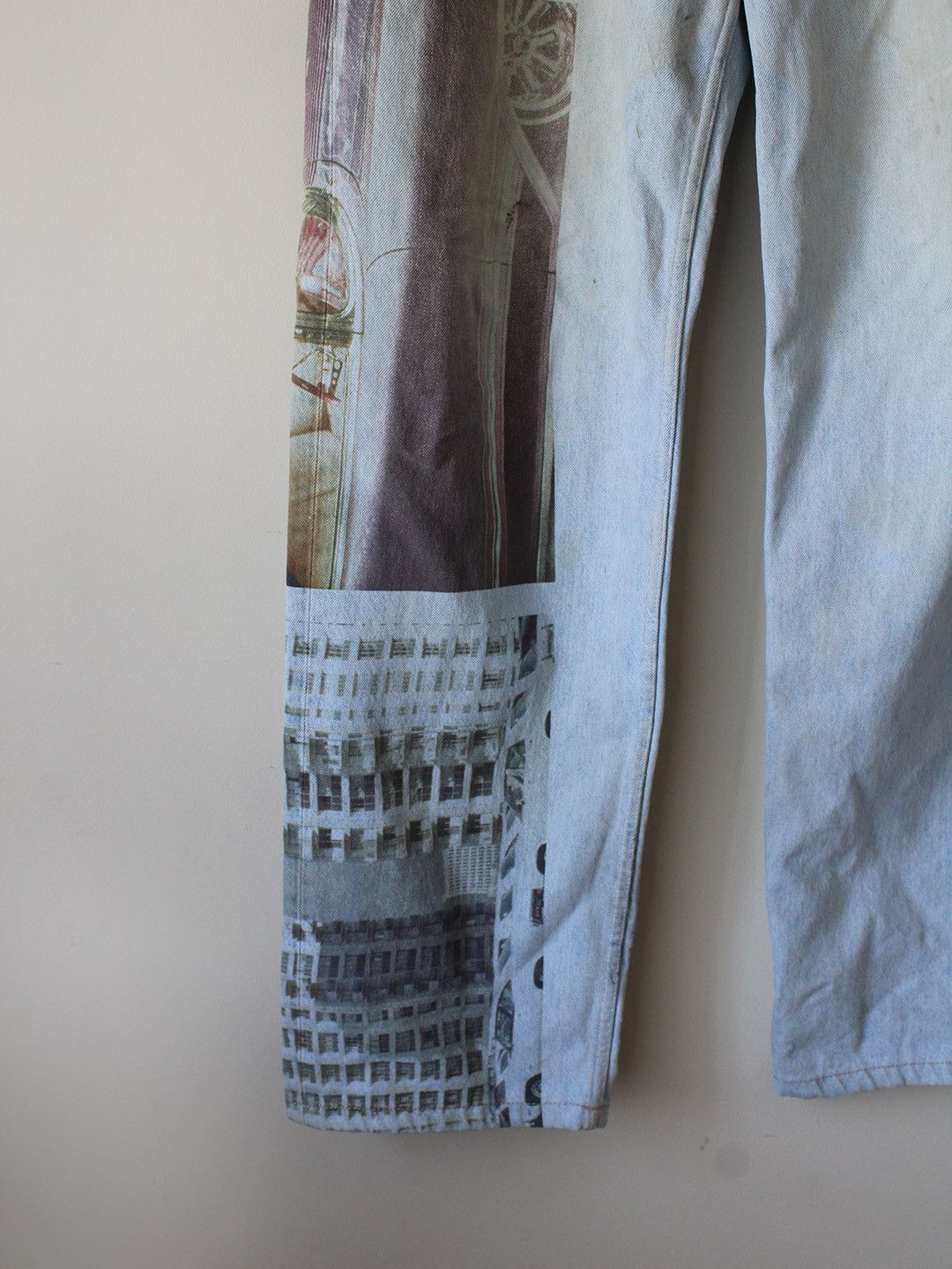 Calvin Klein 205W39NYC Raf Simons Digital Print Baggy Jeans Size US 34 / EU 50 - 3 Thumbnail