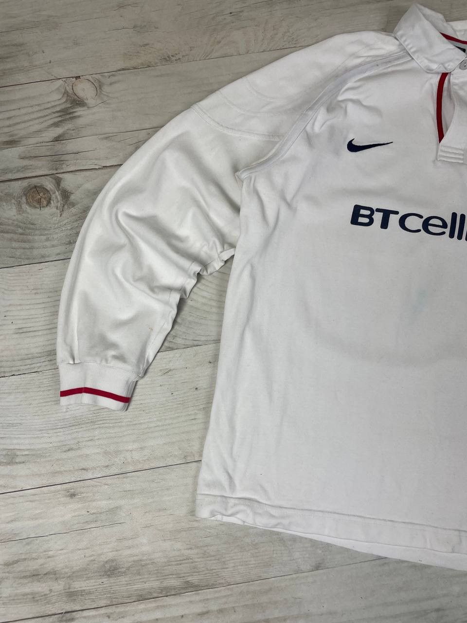 Nike Vintage Nike England Rugby 1999 2001 Long Sleeve Jersey Size US L / EU 52-54 / 3 - 5 Thumbnail