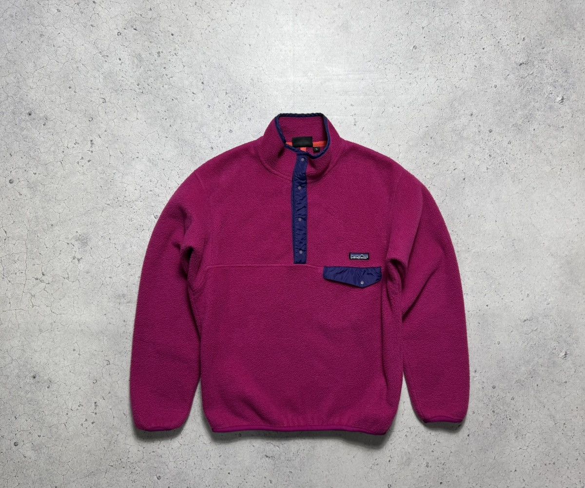 Patagonia Patagonia Synchila Vintage Fleece Sweatshirt Snap T Size US S / EU 44-46 / 1 - 1 Thumbnail