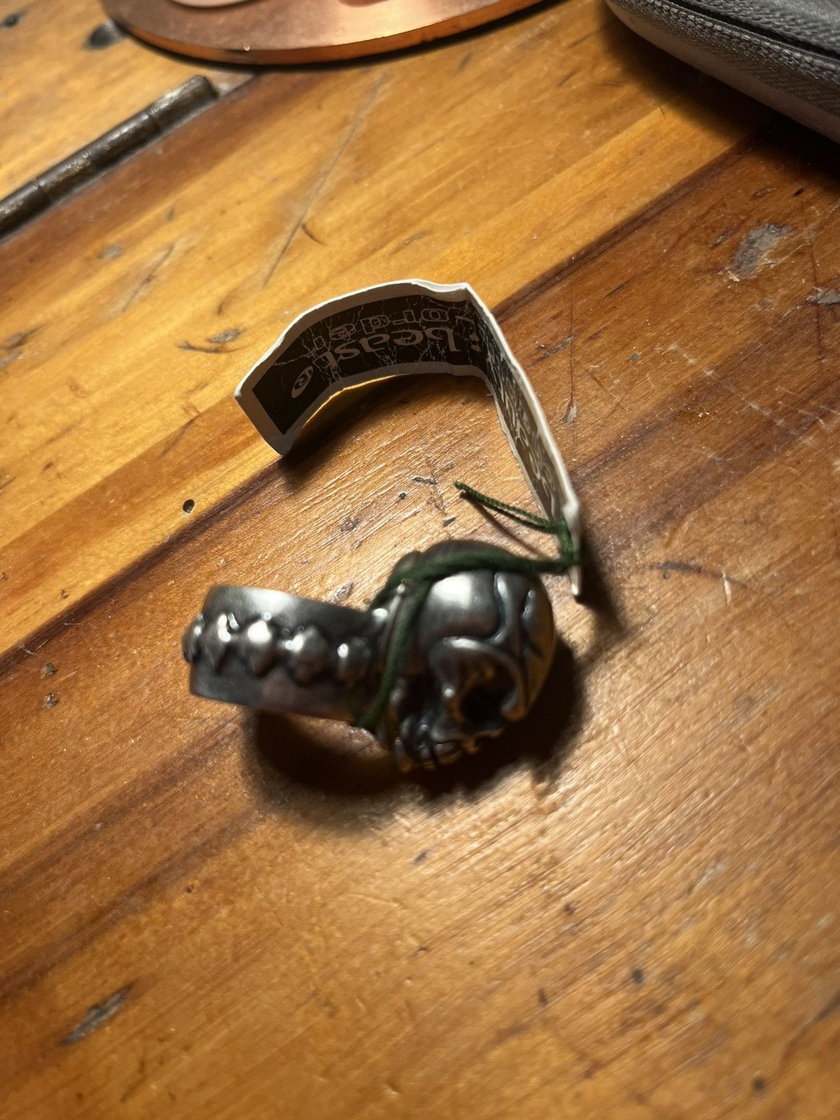 Beauty Beast Beauty:Beast Skull Head Ring M Size 30 - 2 Thumbnail