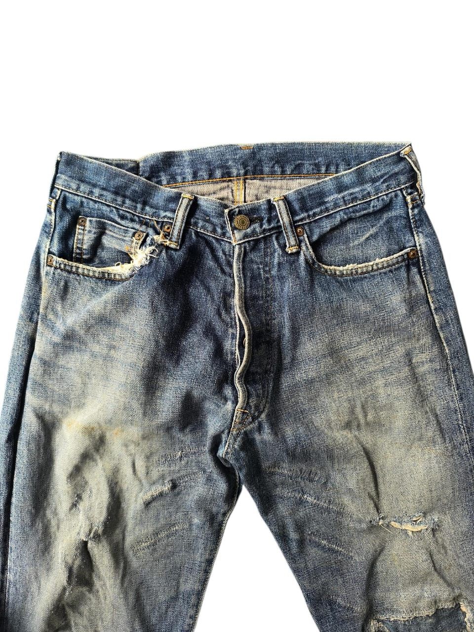 Studio D'Artisan Studio D'Artisan Distressed Denim Size US 30 / EU 46 - 4 Thumbnail