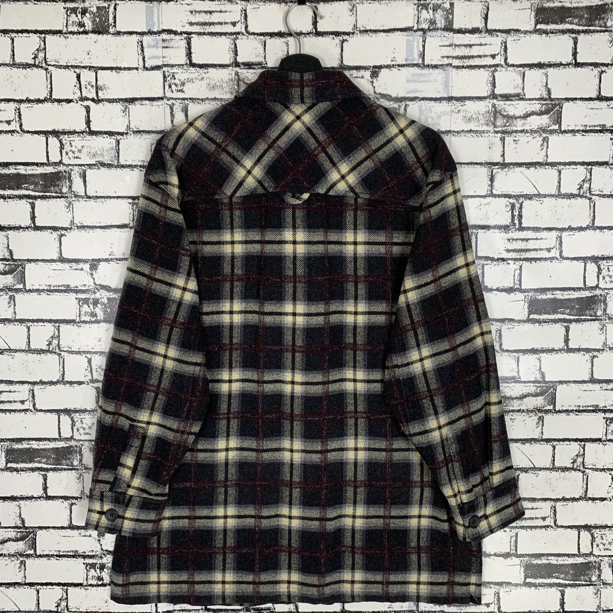 Designer × Vintage Vintage Evex by Krizia Tartan Wool Jacket Size S / US 4 / IT 40 - 6 Thumbnail