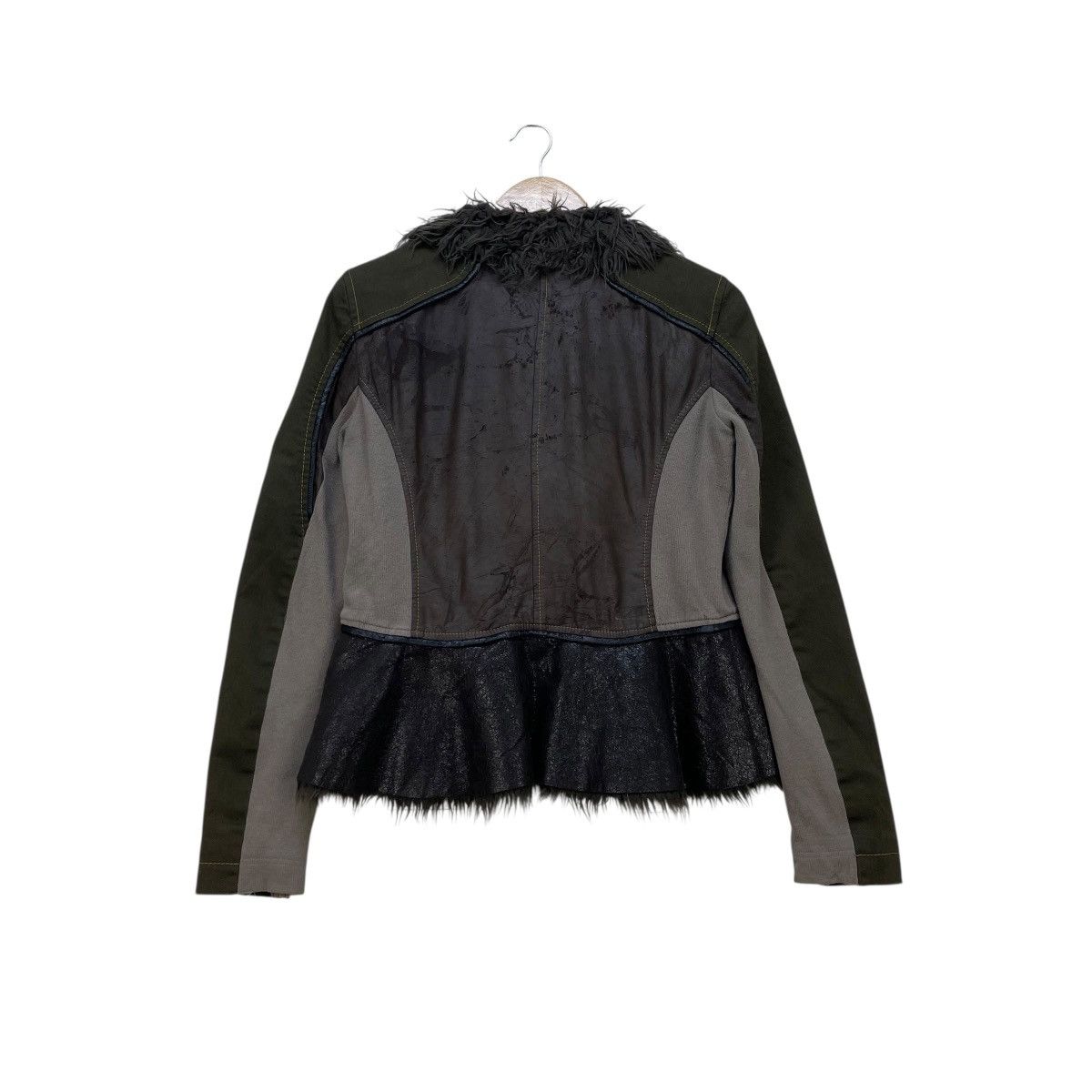 Le Grande Bleu (L.G.B.) 💥Vintage Japanese Brand International Design Faux Fur Jacke Size M / US 6-8 / IT 42-44 - 2 Thumbnail
