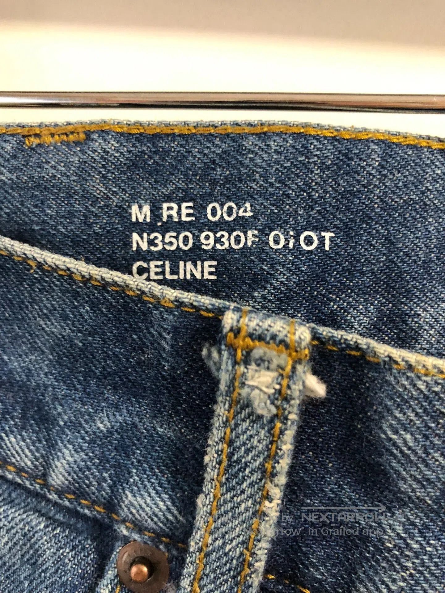 Celine celine ss21 monterey wash denim pants. Size US 30 / EU 46 - 4 Thumbnail