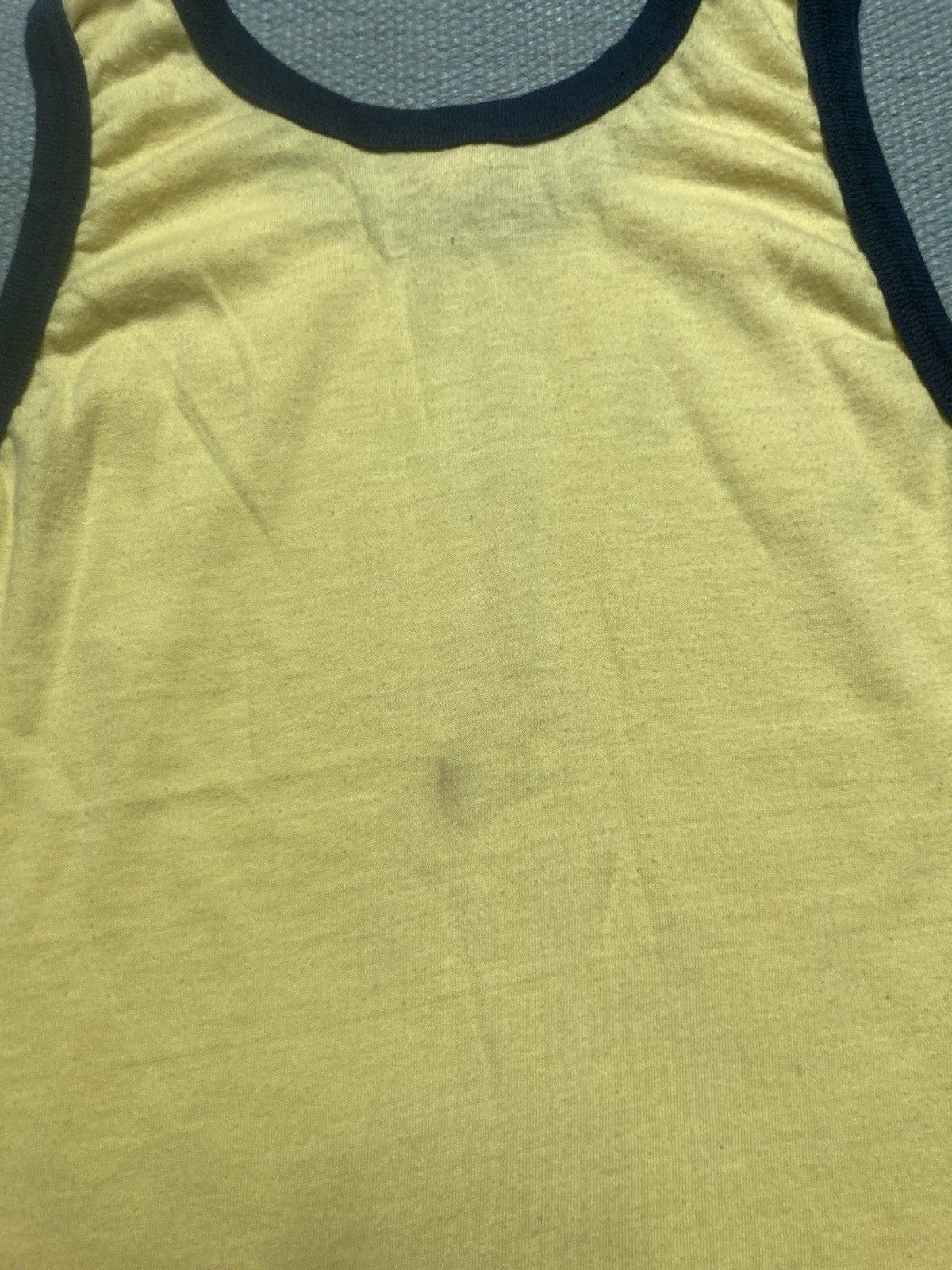 Fruit Of The Loom × Vintage 70s tank top shirt 2 tone FOTL boys L women’s baby tee Size XS / US 0-2 / IT 36-38 - 6 Thumbnail