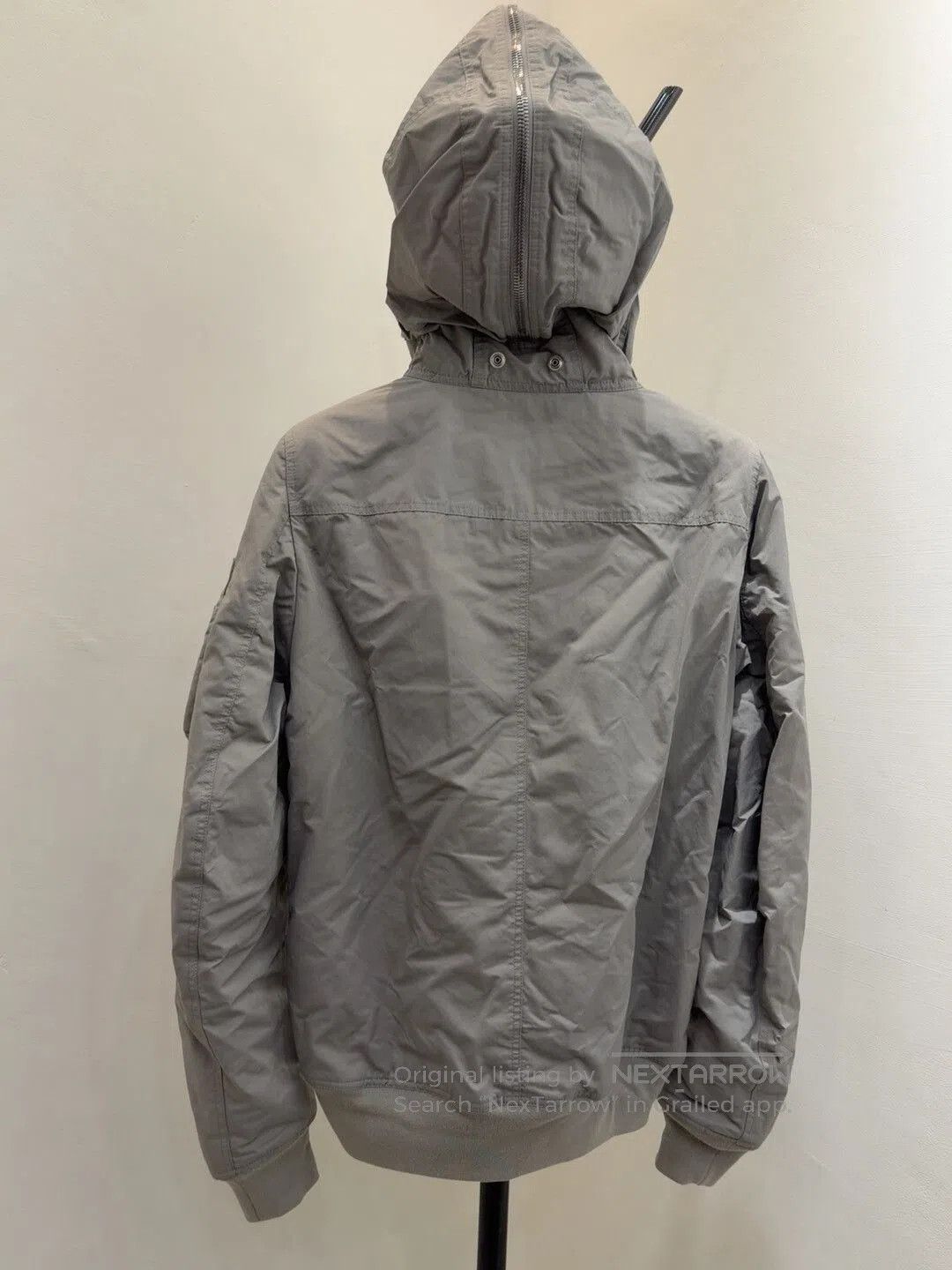Rick Owens Drkshdw Rick Owens DRKSHDW Bomber Jacket in Gray. Size US S / EU 44-46 / 1 - 2 Thumbnail