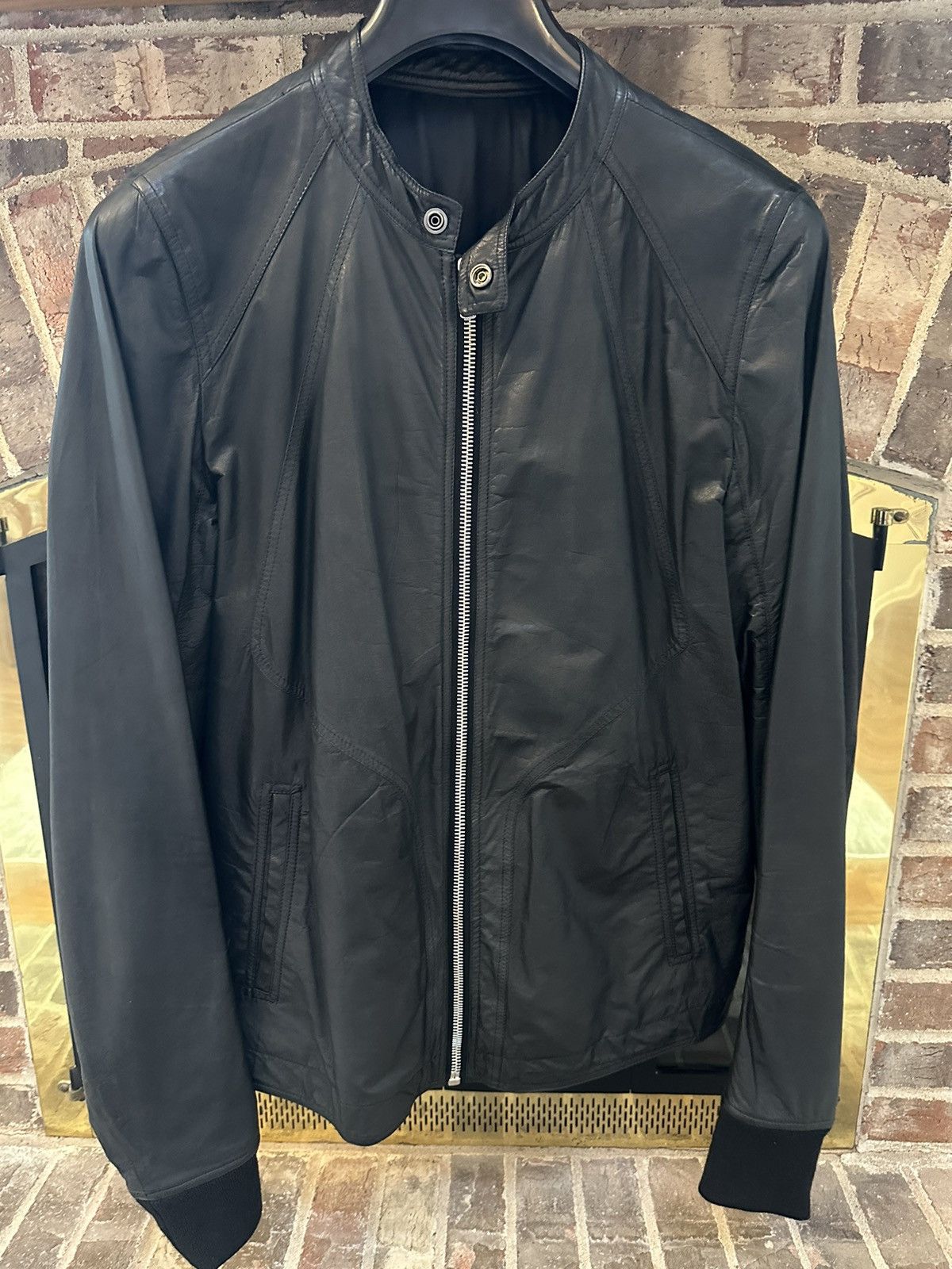 Rick Owens Rick Owens SS15 Kangaroo Leather Intarsia Size US L / EU 52-54 / 3 - 2 Thumbnail