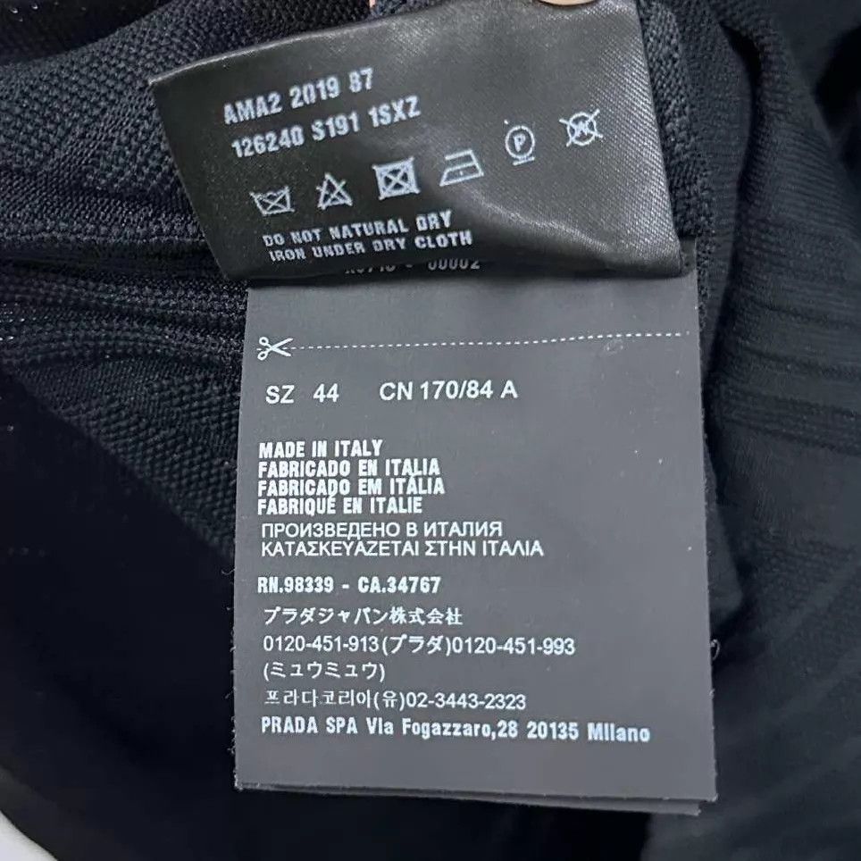 Prada PRADA High Neck Logo Half-Zip Top Size 44 Size US S / EU 44-46 / 1 - 4 Thumbnail