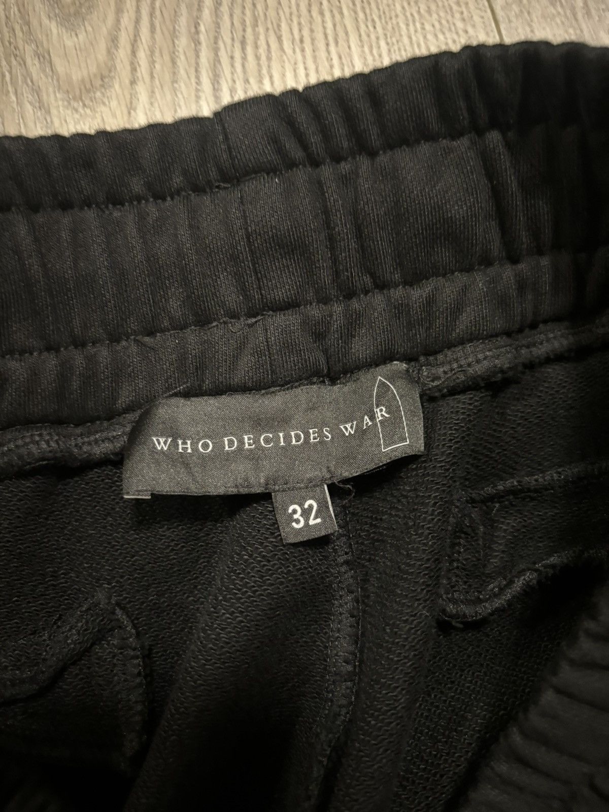Who Decides War Flame Glass Sweatpants Black Size US 32 / EU 48 - 4 Thumbnail