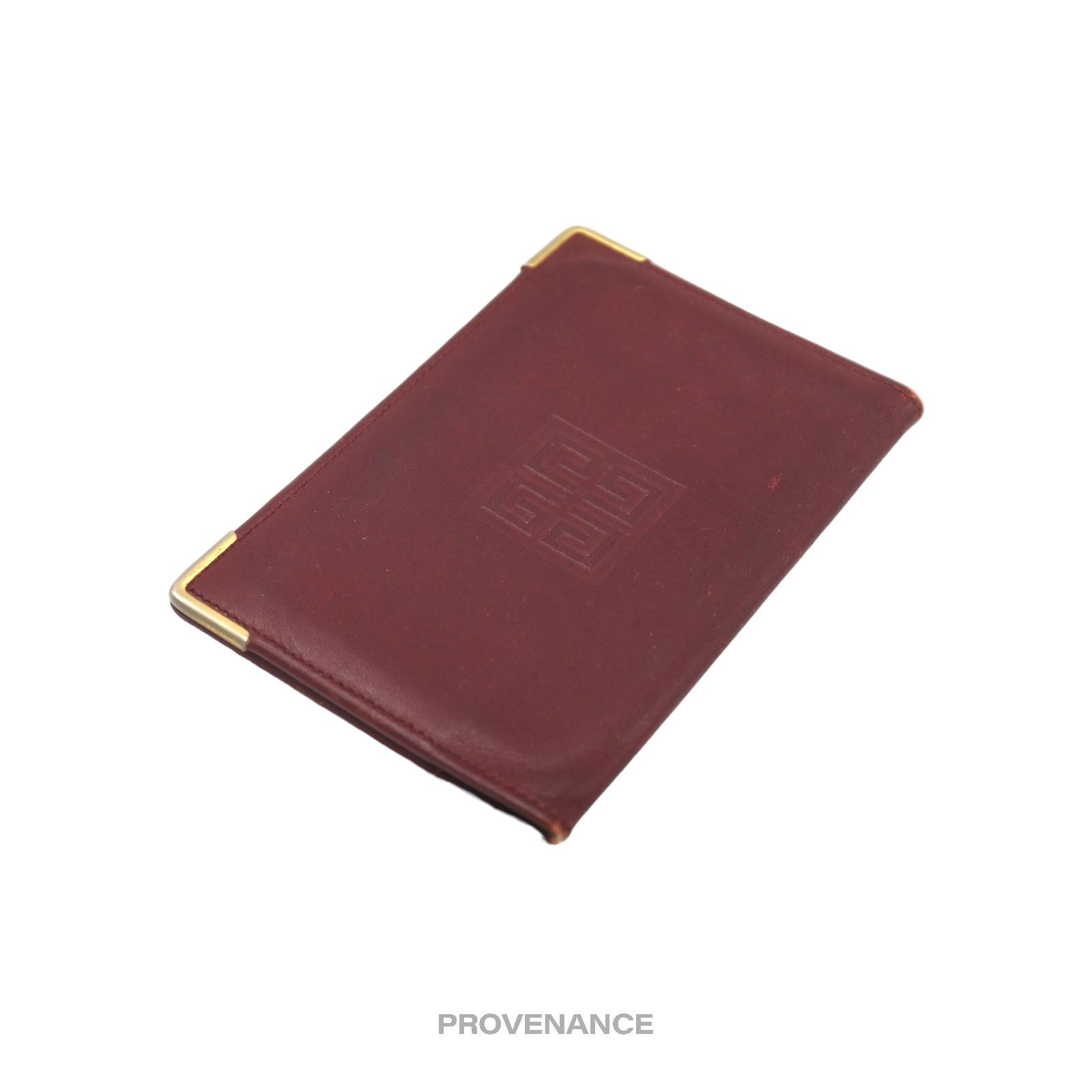 Givenchy 🔴 Givenchy Pocket Organizer Wallet - Burgundy Leather Size ONE SIZE - 3 Thumbnail