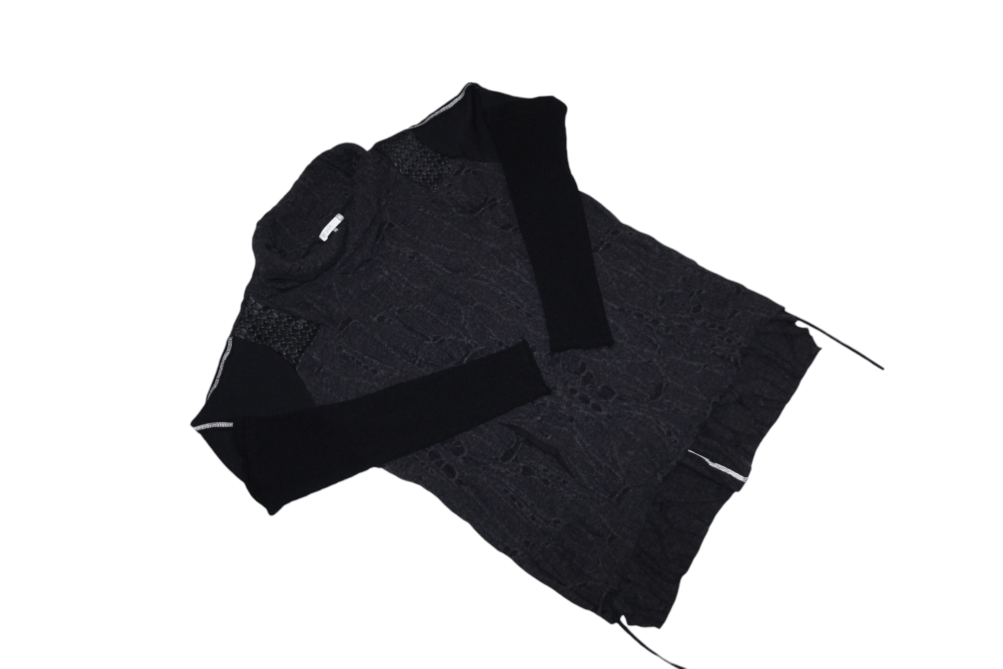 First Aid To The Injured 🔥ARTpoint Vienna mock-neck draped loose jumper Size US XL / EU 56 / 4 - 5 Thumbnail