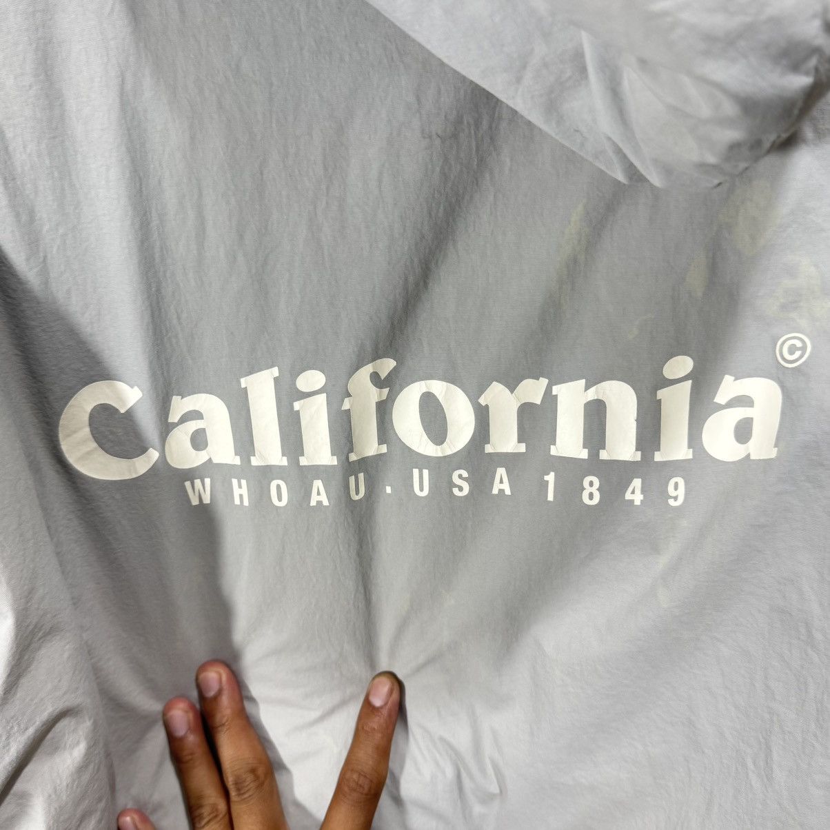 Vintage × Who A.U. WHO AU Reversible Fleece Nylon jacket Size US S / EU 44-46 / 1 - 10 Thumbnail
