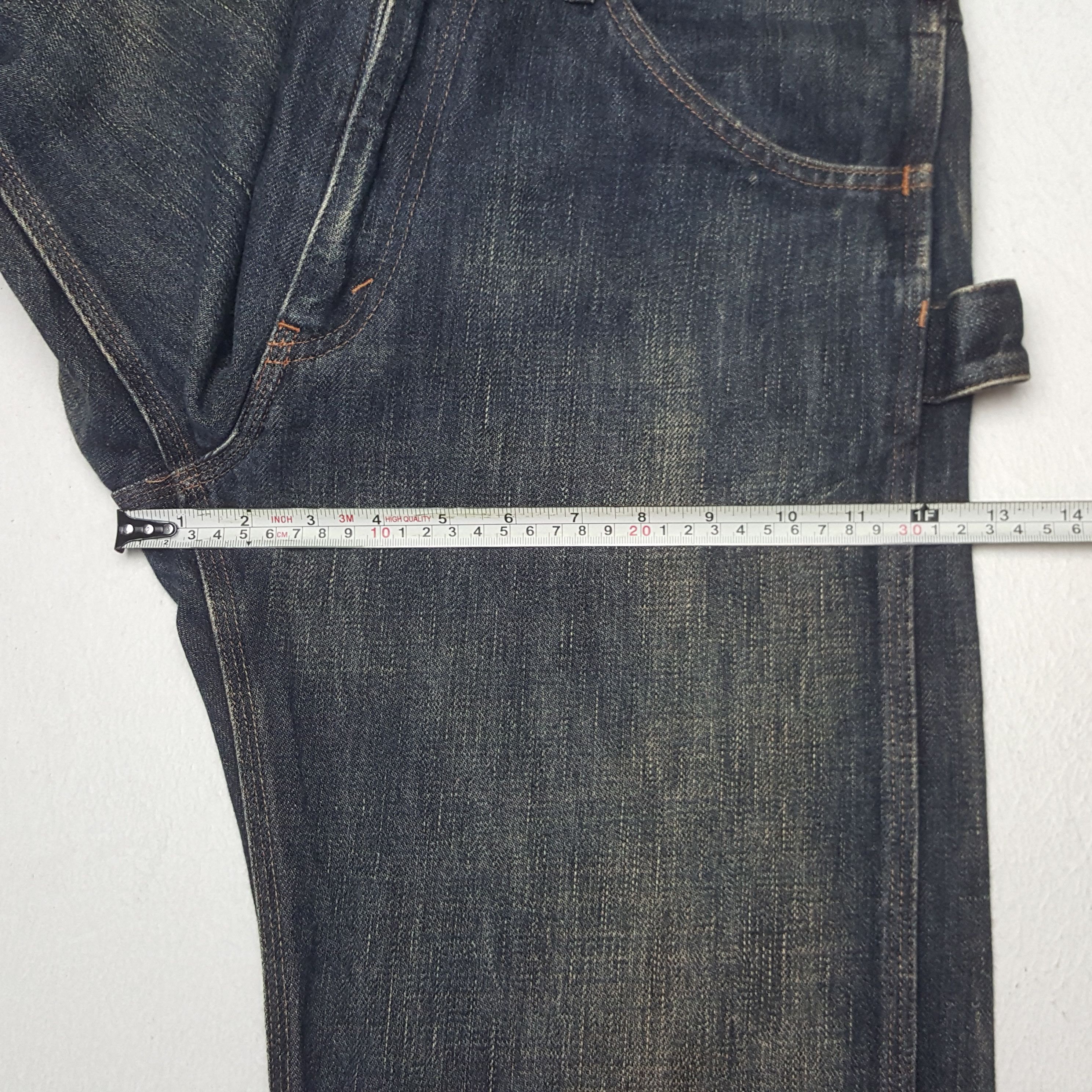 Comme des Garcons Homme × Japanese Brand × Vintage Vintage Comme des Garcons Homme Carpenter Denim Jeans Size US 34 / EU 50 - 11 Thumbnail
