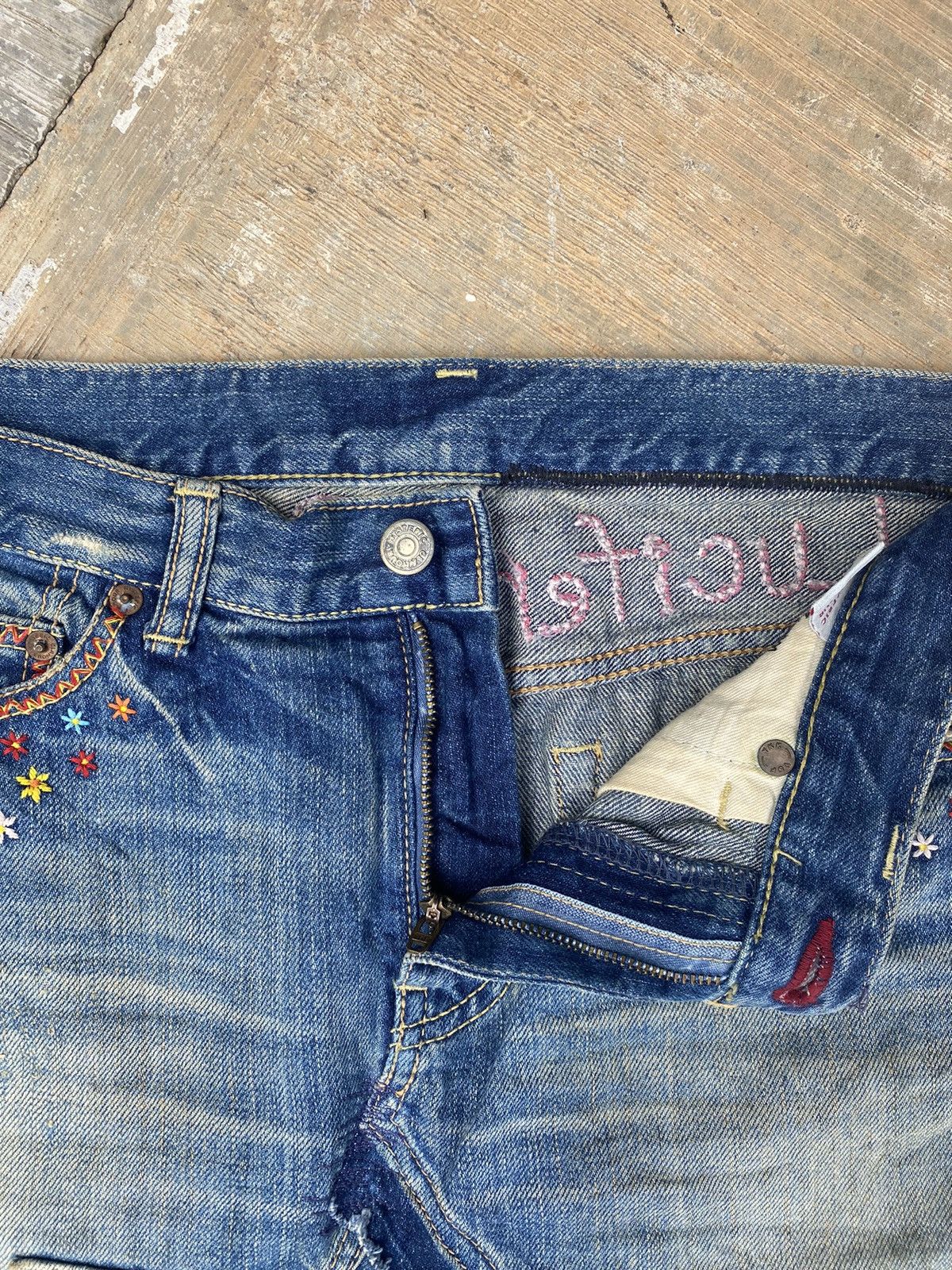 Hysteric Glamour Vintage Hysteric Glamour Patchwork Skirt Size 30" / US 8 / IT 44 - 4 Thumbnail
