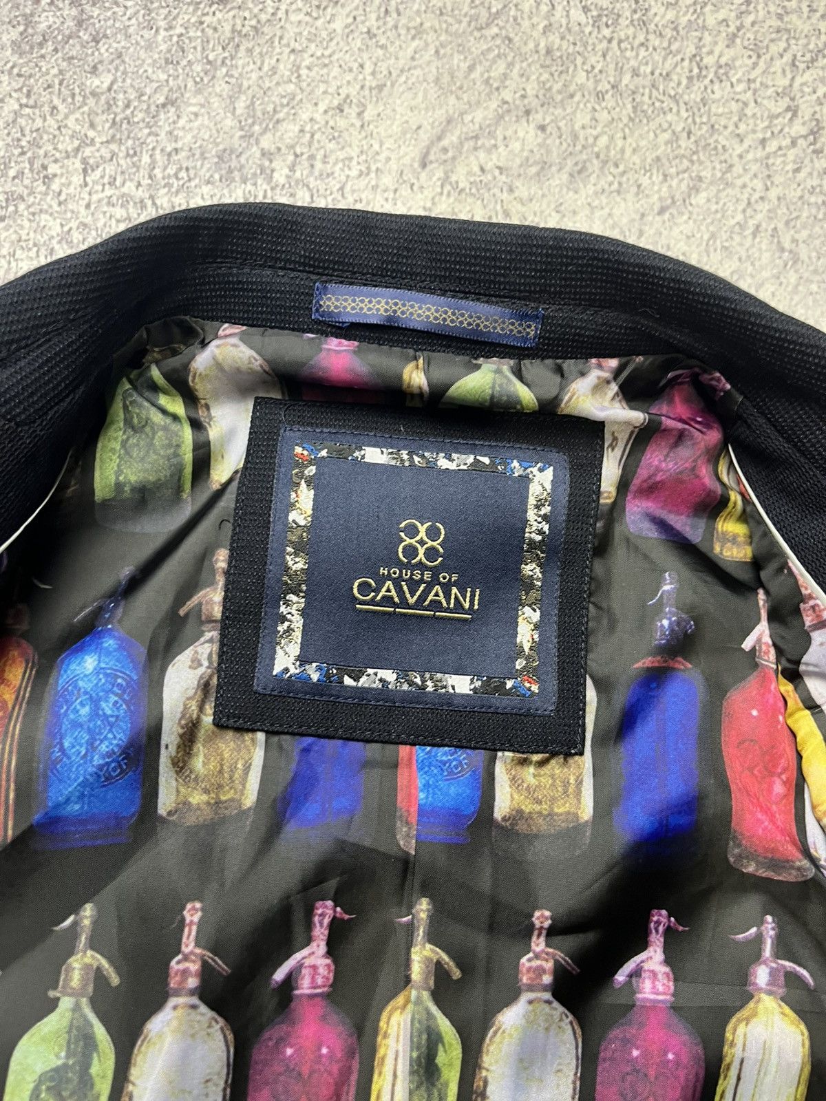 Desigual Vintage Jacket Blazer House of Cavani Premium Luxury Size 38R - 13 Thumbnail