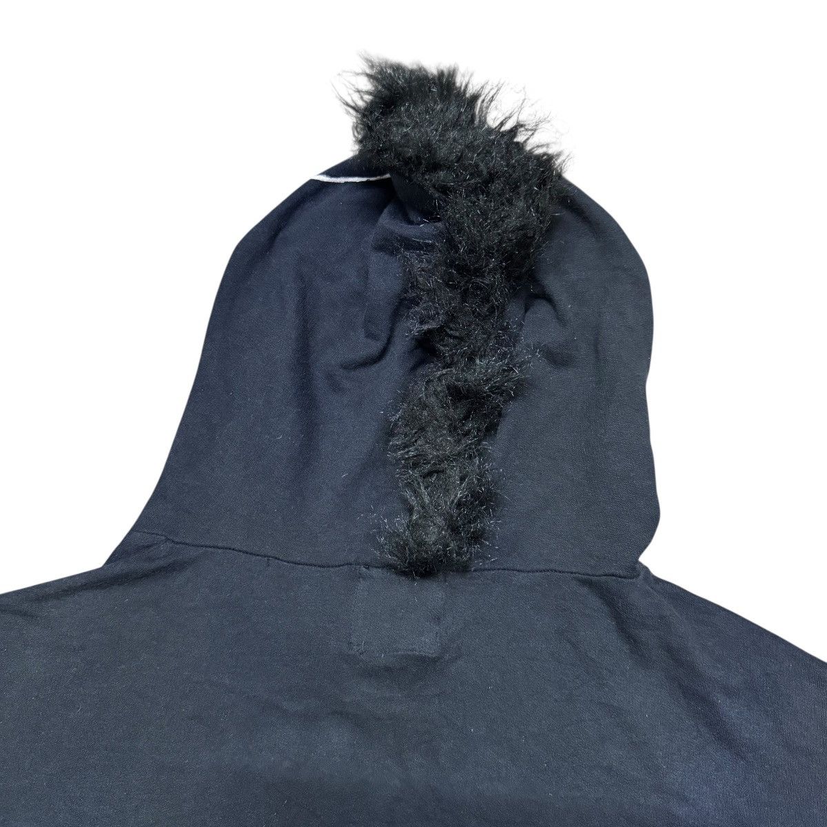 Le Grande Bleu (L.G.B.) GLAD NEWS Mohawk Hoodie Rock Skull Size US M / EU 48-50 / 2 - 11 Thumbnail
