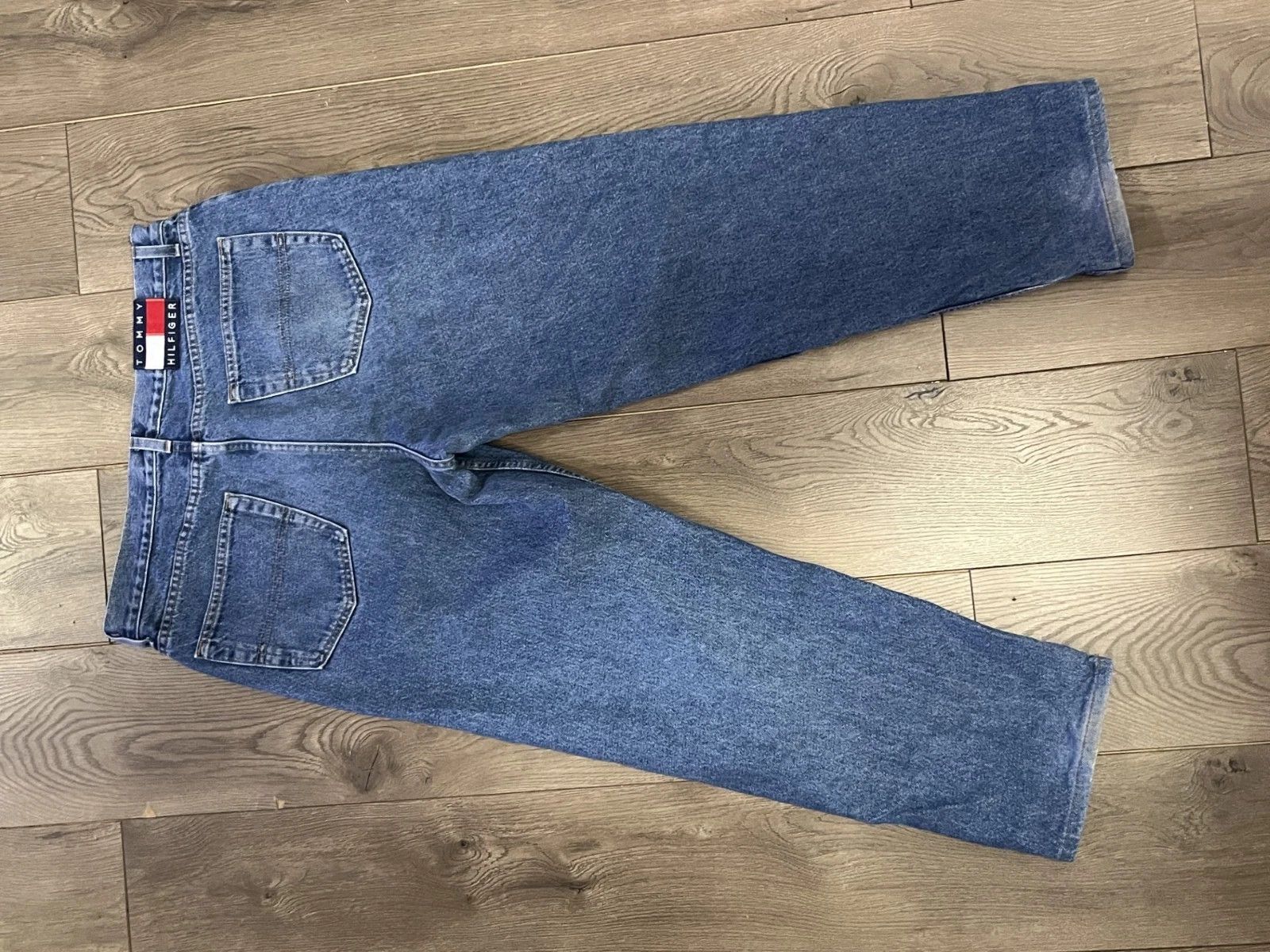 Tommy Hilfiger Vintage 90's/2000's Tommy Hilfiger Jeans 36x32 Size US 36 / EU 52 - 7 Thumbnail
