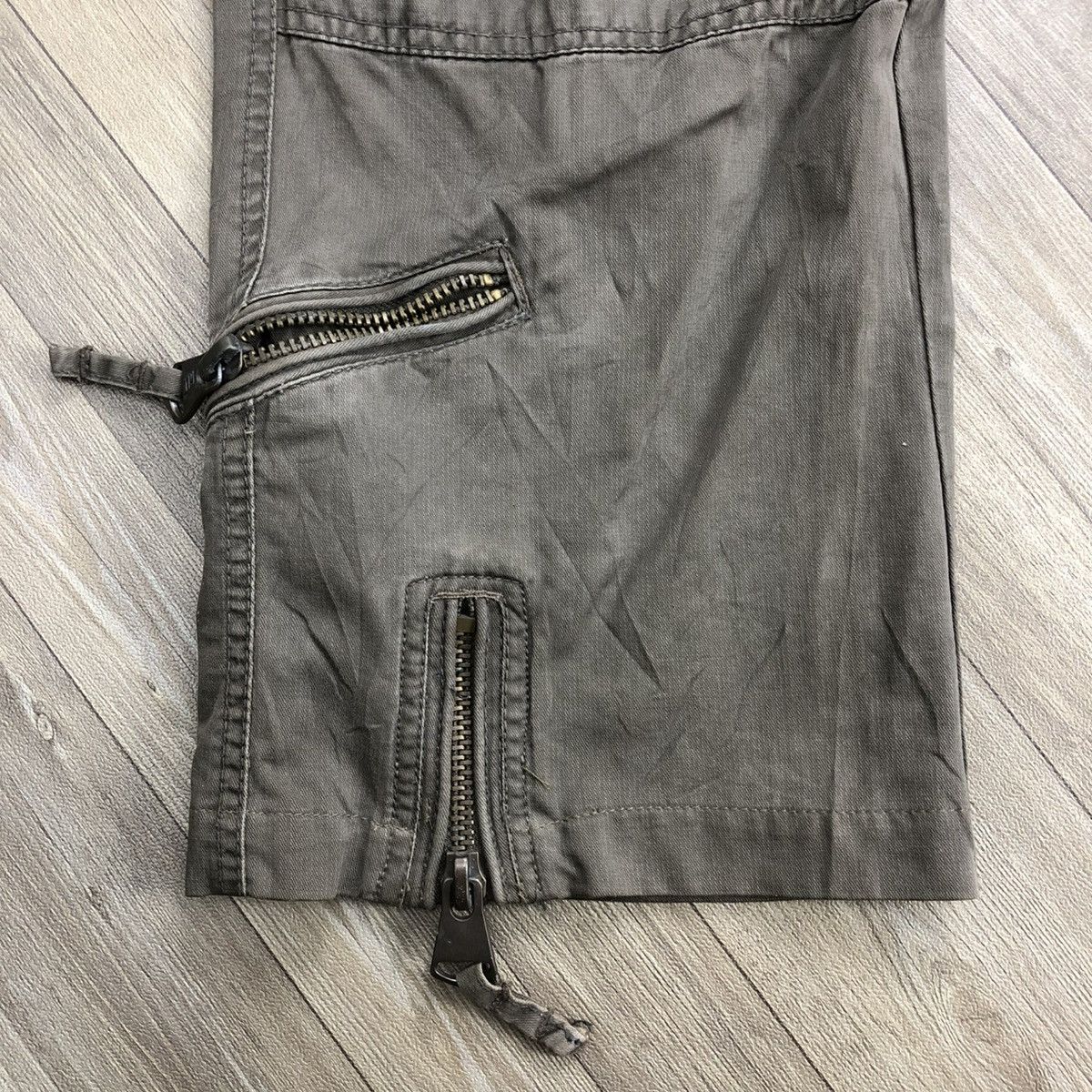 If Six Was Nine × Japanese Brand 2000s Alcott Bondage Cargo Multipocket Pants Y2K Lgb Goa Size US 32 / EU 48 - 13 Thumbnail