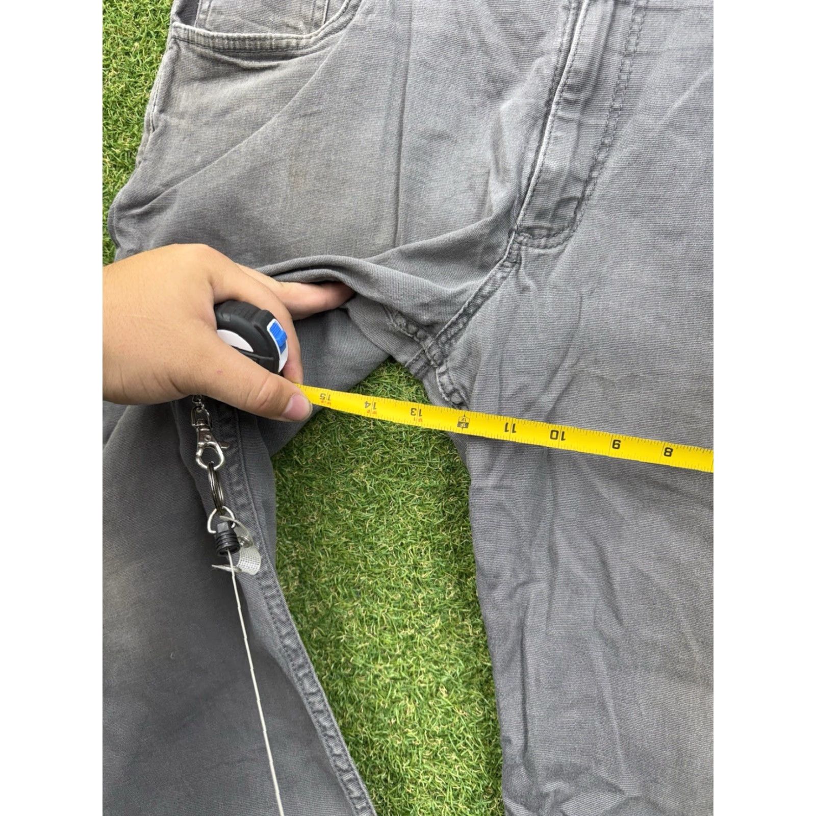 Carhartt Carhartt Carpenter Pants Mens 38x29 Grey Utility Workwear Size US 38 / EU 54 - 6 Thumbnail