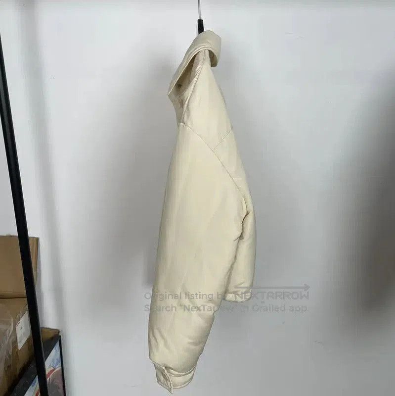 Miu Miu Miu Miu Winter Cream Nylon Down Jacket . Size L / US 10 / IT 46 - 3 Thumbnail