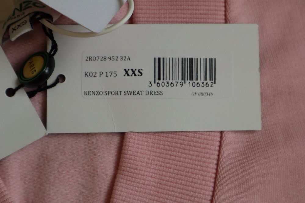 Kenzo Dress sweatshirt KENZO Paris Size XXS / US 00 / IT 34 - 11 Thumbnail