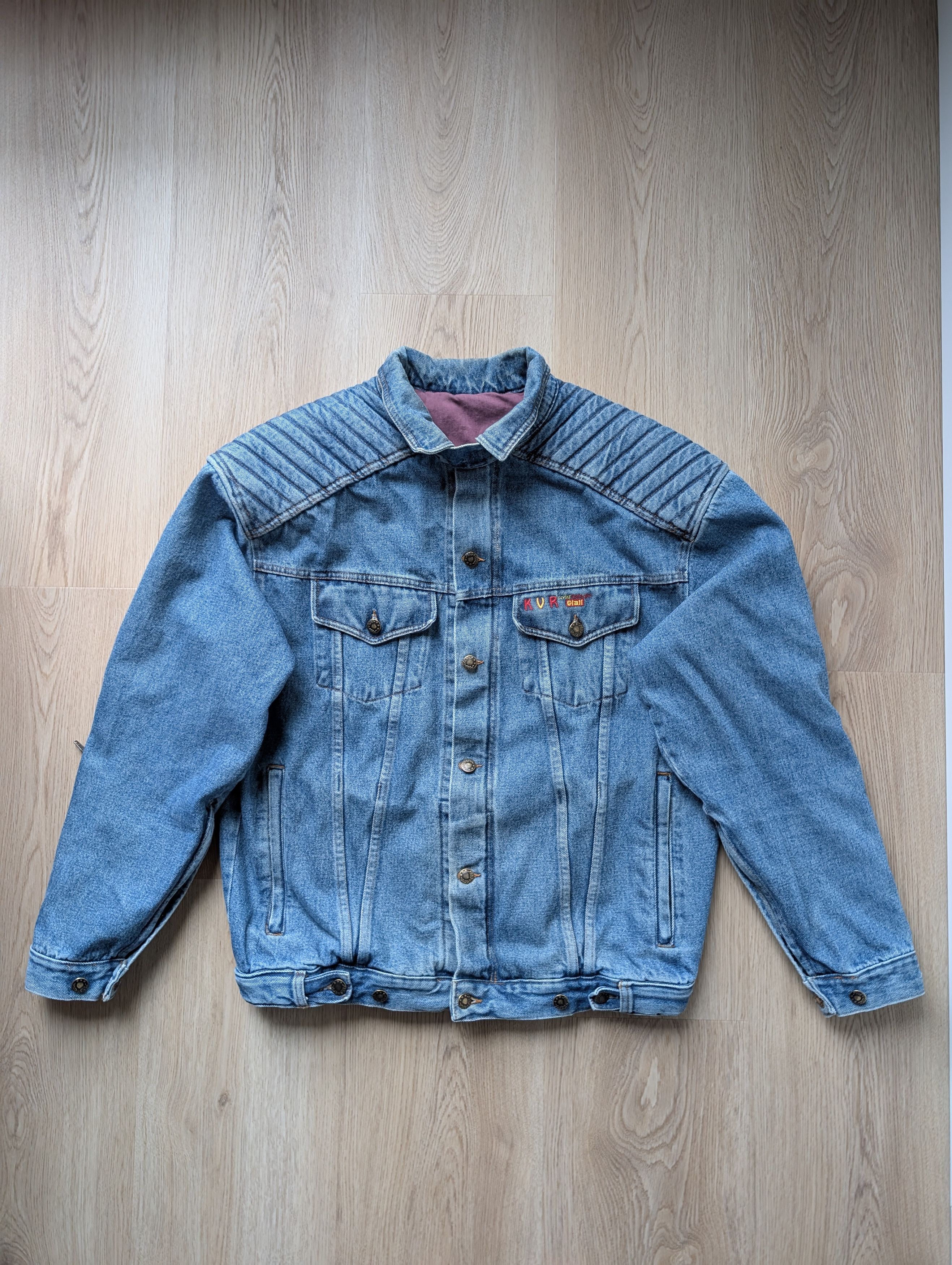 Giali Denim Motorcycle Jacket Giali Denim Motorcycle Jacket Padded