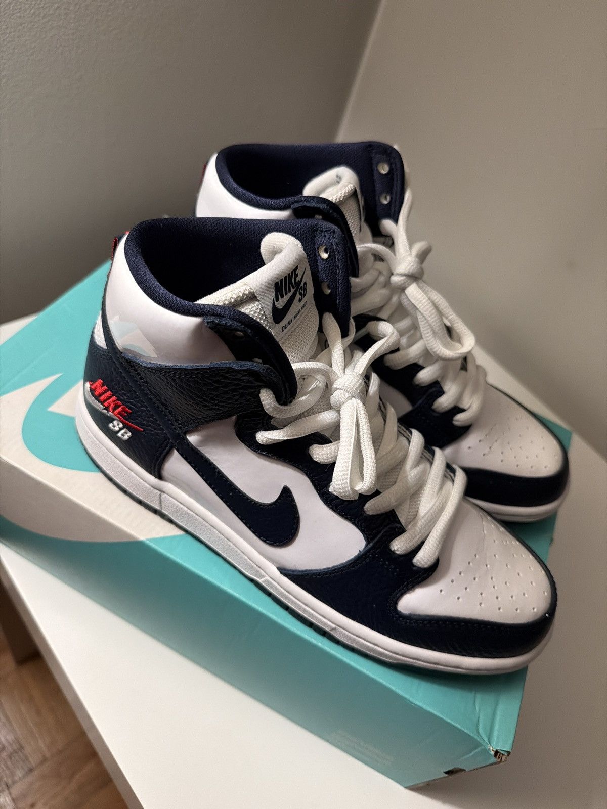 Nike NIKE SB DUNK HIGH COURT OBSIDIAN US SZ 8 Size US 8 / EU 41 - 2 Thumbnail