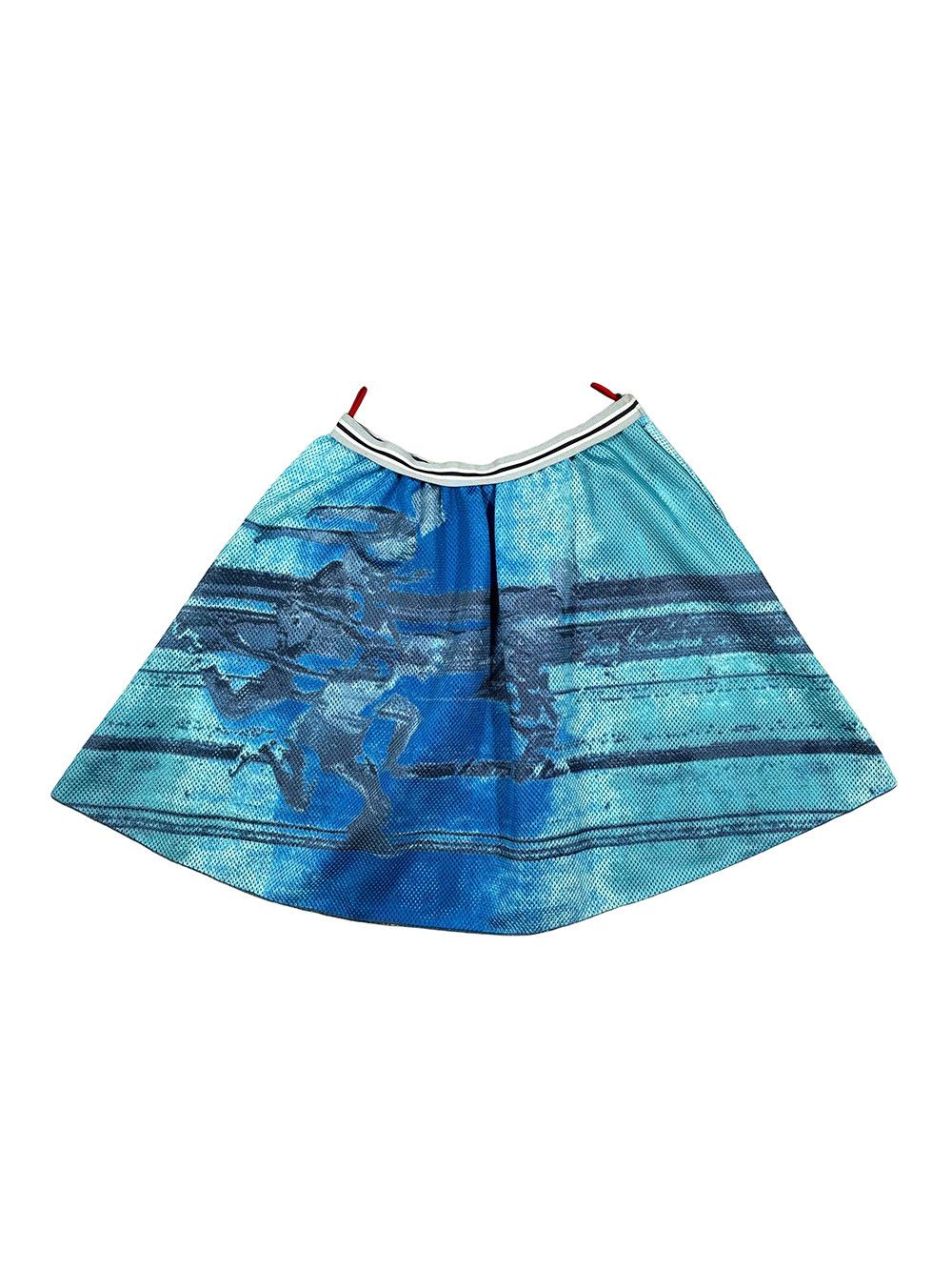 Prada Prada SS05 "Olympic Line" Skirt Size 27" / US 4 / IT 40 - 1 Thumbnail