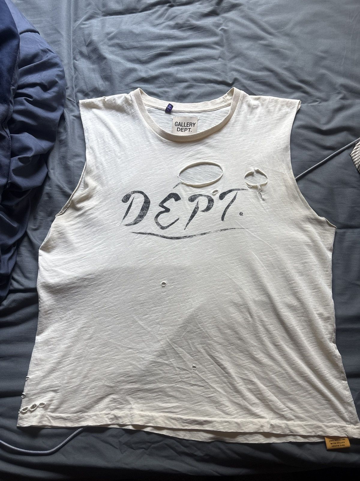 Gallery Dept. Gallery Dept Sleeveless Crew Tee 'L' Size US L / EU 52-54 / 3 - 5 Thumbnail