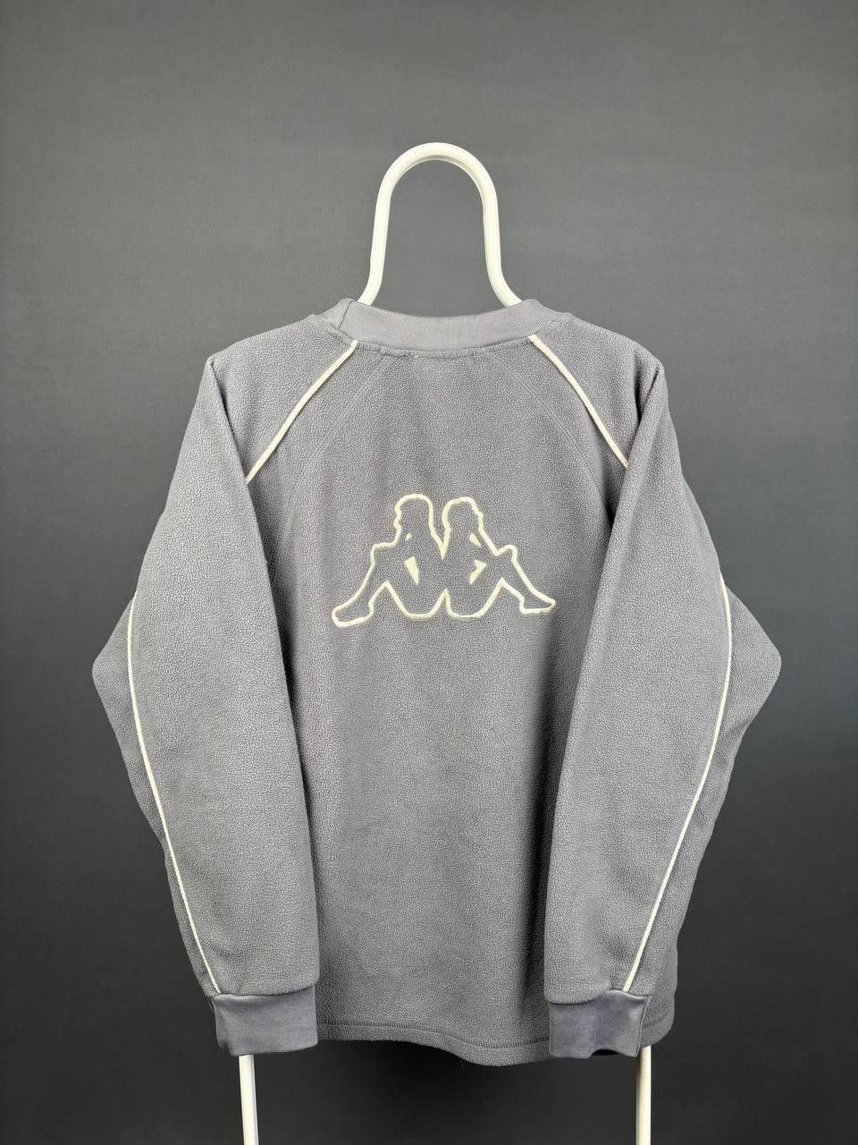 Kappa Kappa Sweatshirt Size M Gray Big Logo Vintage Size US M / EU 48-50 / 2 - 4 Thumbnail